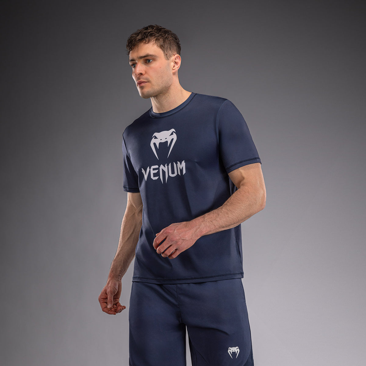 Футболка Dry Tech Venum Classic - темно-синий/белый