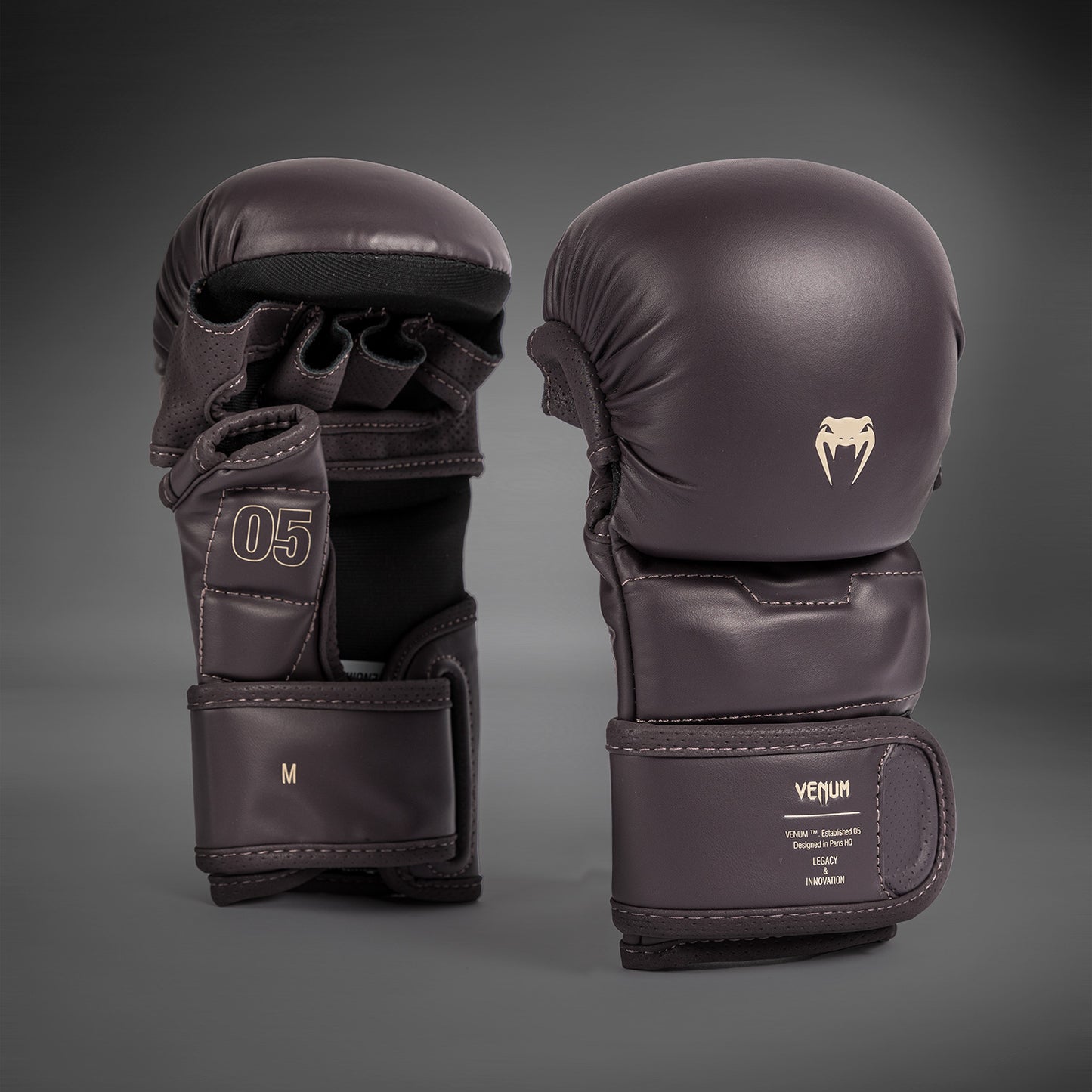 Venum Impact Evo Перчатки для спарринга MMA - Шоколад.