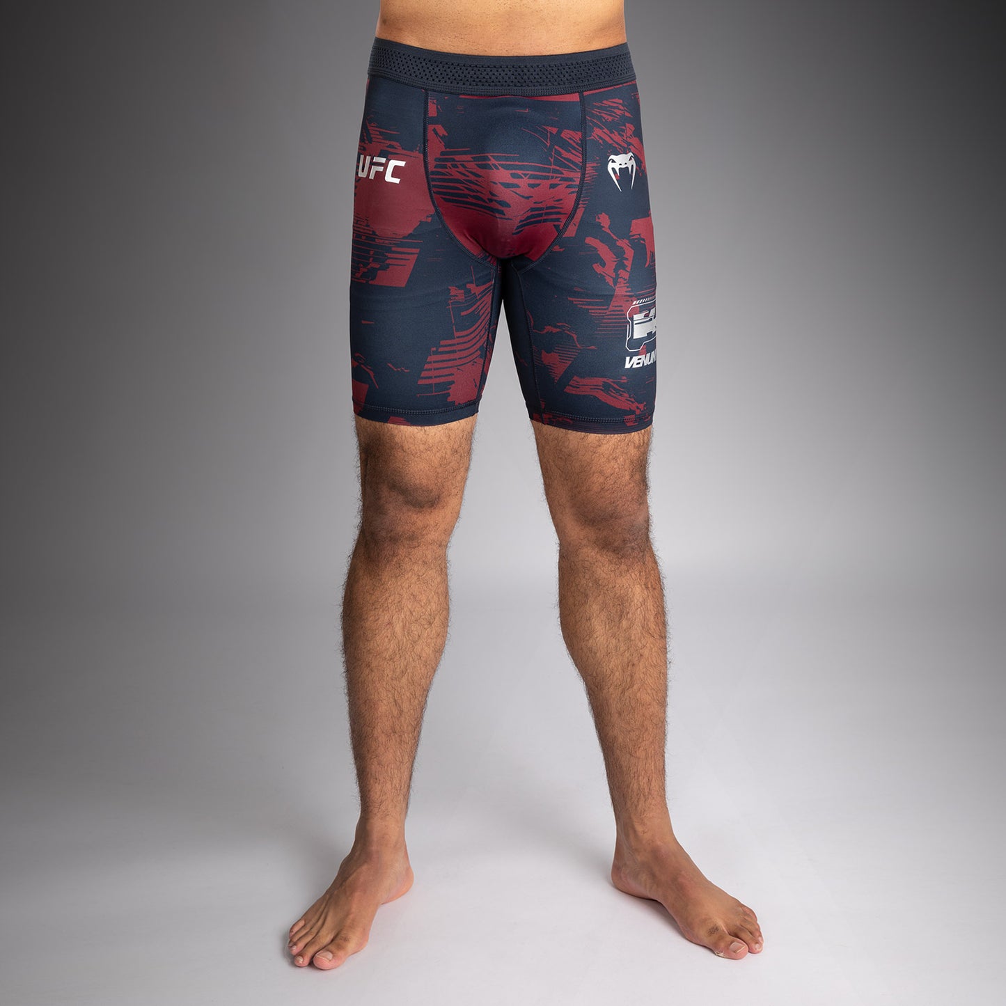 UFC Zenith by Venum Authentic Fight Week Шорты Vale Tudo Performance Мужские - Темно-синий/бордовый/серебристый