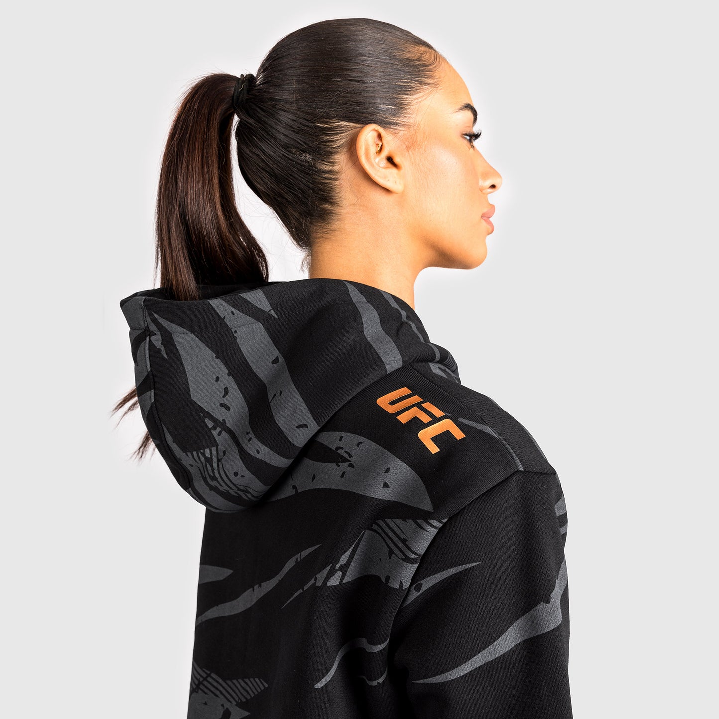Женская Толстовка С Капюшоном UFC Adrenaline By Venum Fight Week - Urban Camo