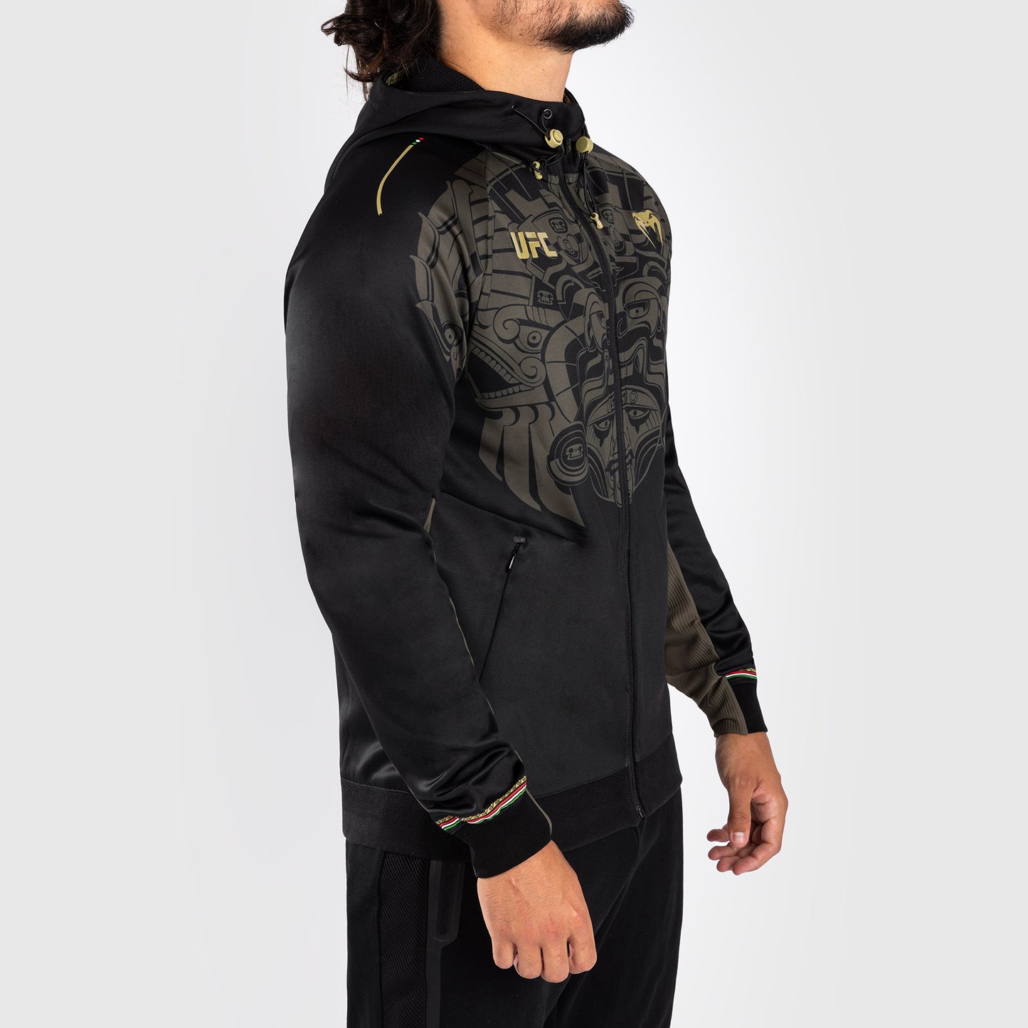 Noche UFC by Venum Authentic Fight Night Мужская толстовка с капюшоном - черный