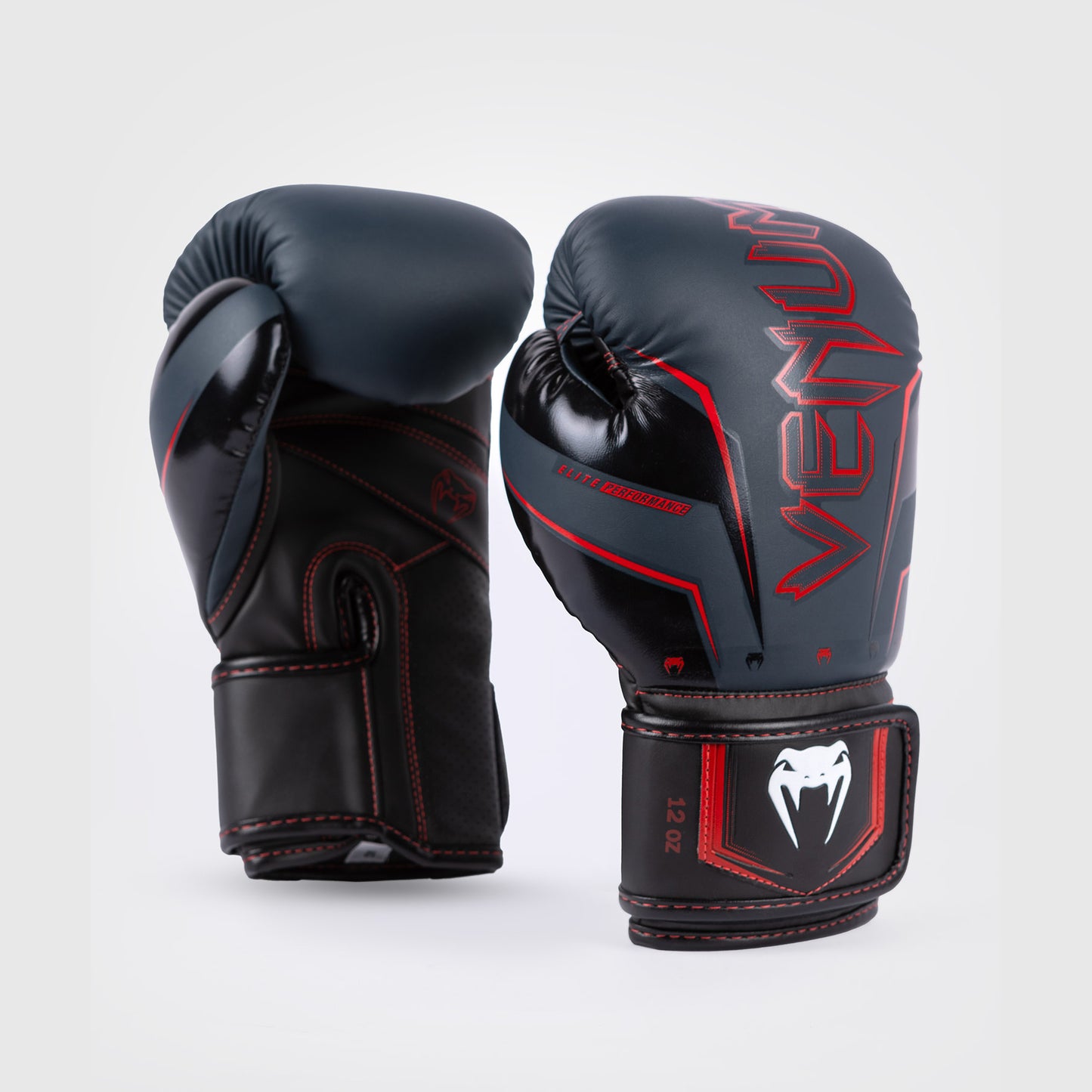 Боксерские перчатки Venum Elite Evo - Синий Черный Красный