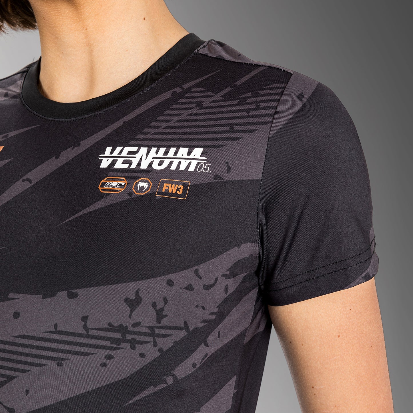 Женская Футболка Dry-Tech UFC Adrenaline By Venum Fight Week Urban Camo