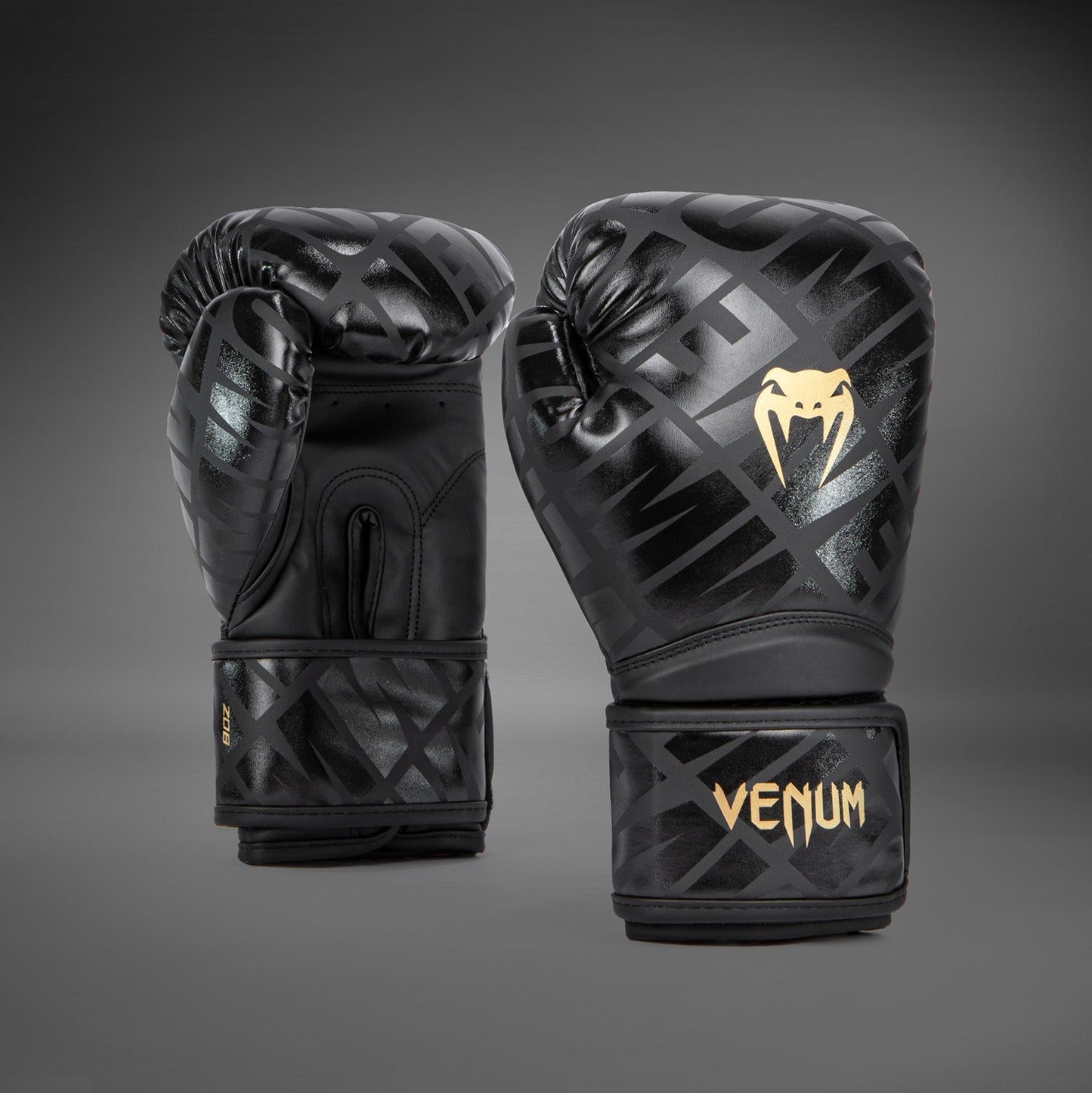 Боксерские перчатки Venum Contender 1.5 XT - Черный-Золотой