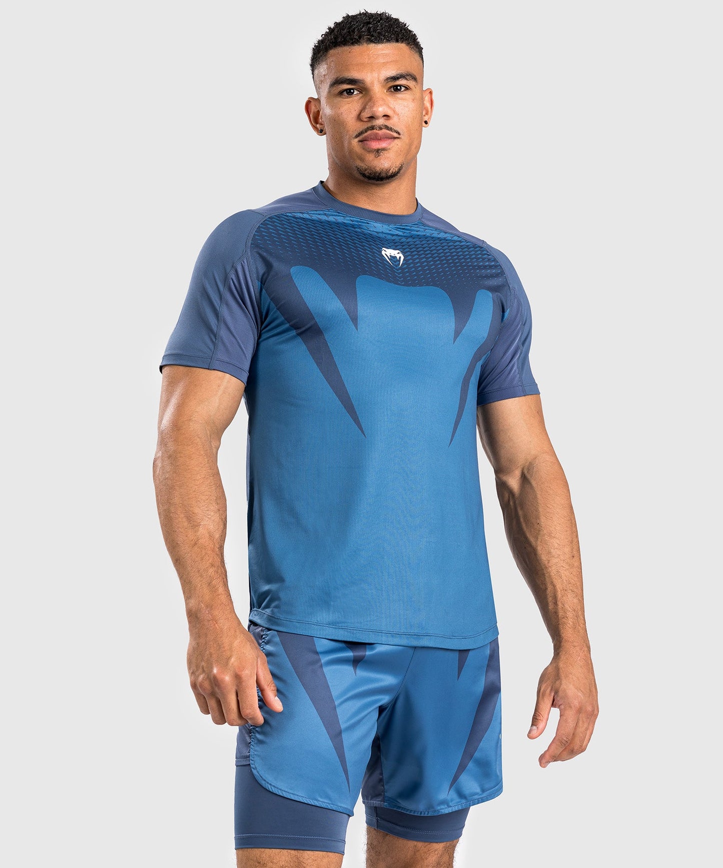 Мужская футболка Venum Attack Dry-Tech T-Shirt - Темно-синий