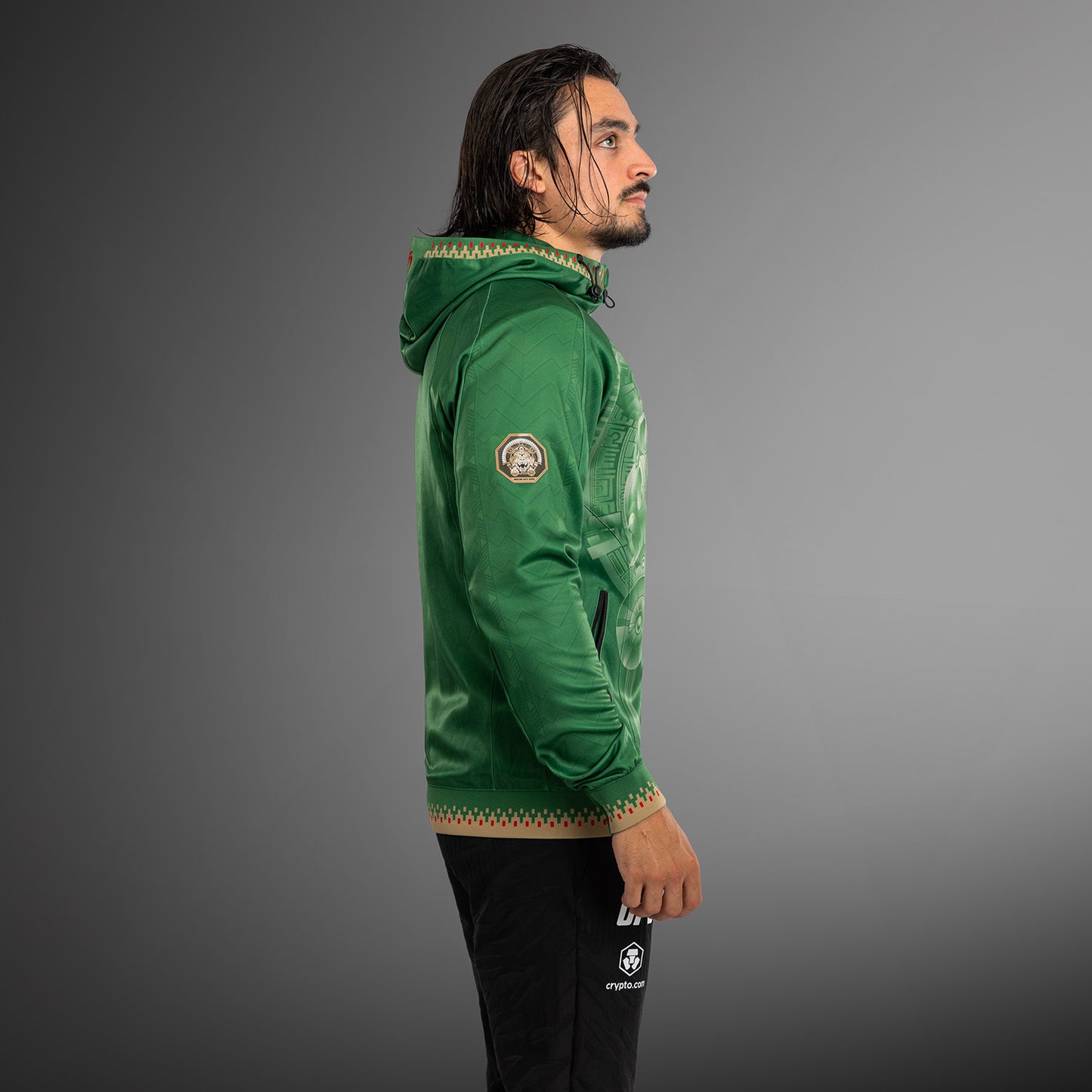 Noche UFC 2.0 By Venum Authentic Fight Night Толстовка с капюшоном - Зеленый