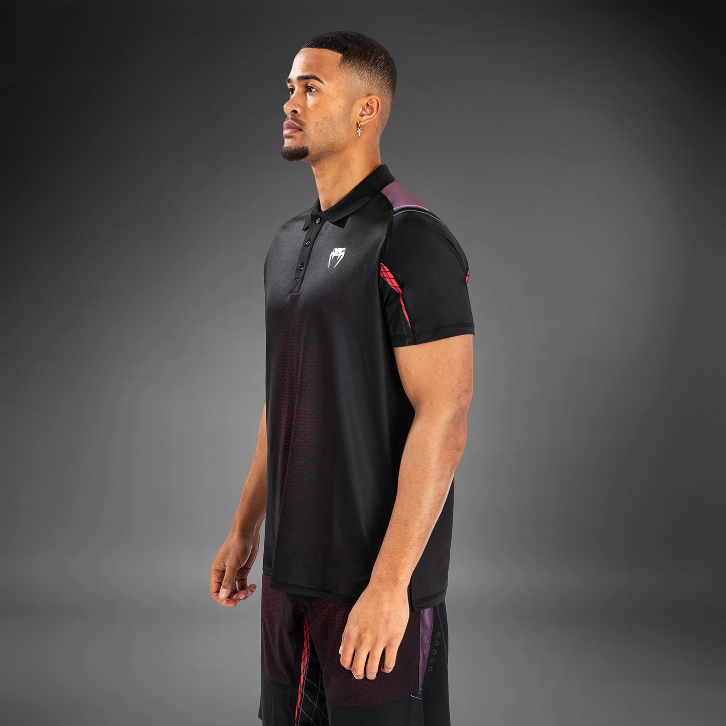 Venum x Dodge Banshee  Мужское поло Dry Tech Polo - черный
