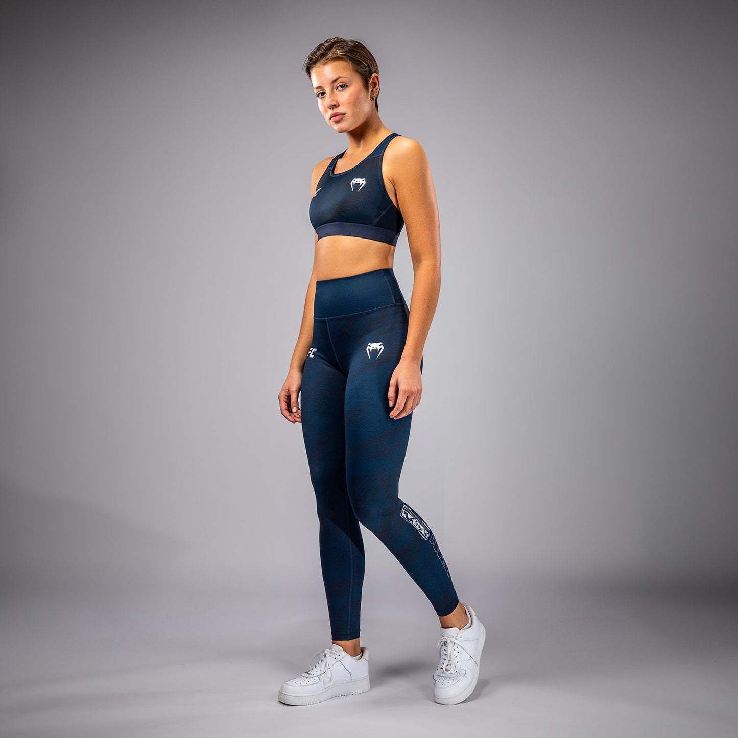 Леггинсы UFC Fusion by Venum Fight Week для женщин - Oceanic Blue