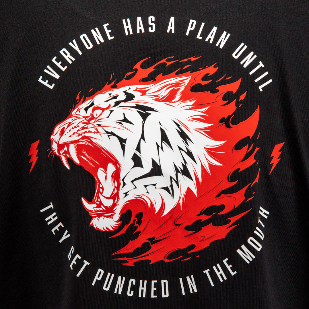 Футболка Venum x Mike Tyson Tiger - Глубокий чёрный