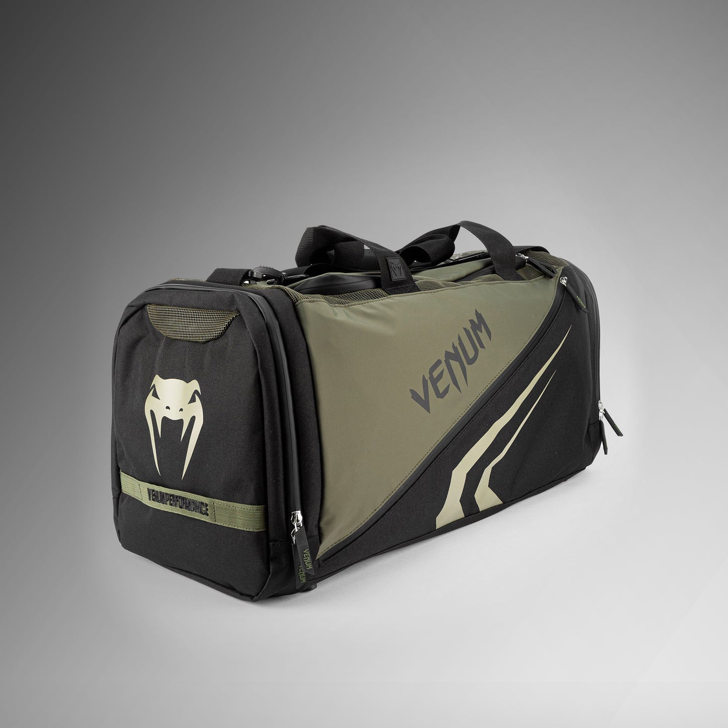 Спортивная сумка Venum Trainer Lite Evo (48 л) – Хаки/Чёрный