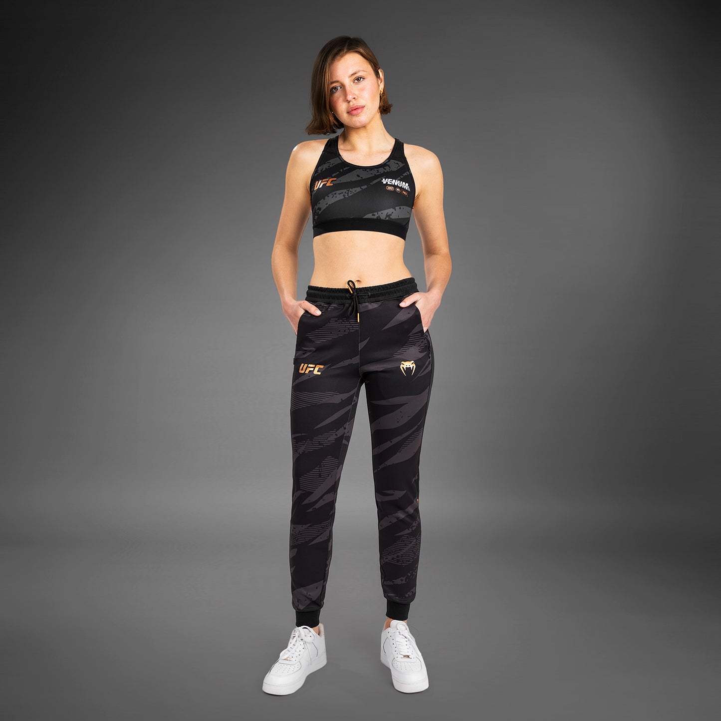 Женские Брюки UFC Adrenaline By Venum Fight Week - Urban Camo