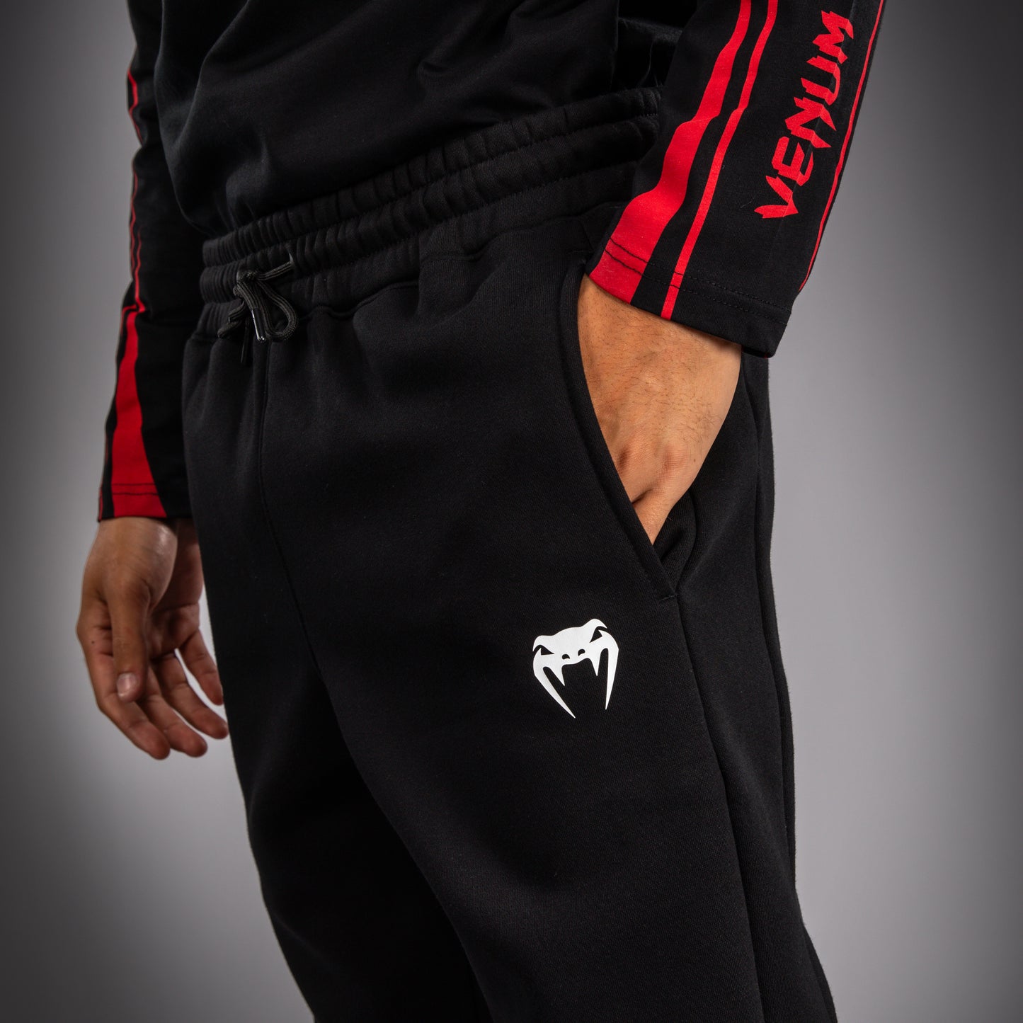 Мужские хлопковые брюки Venum UFC Unity by Venum Authentic Fight Week - Чёрный