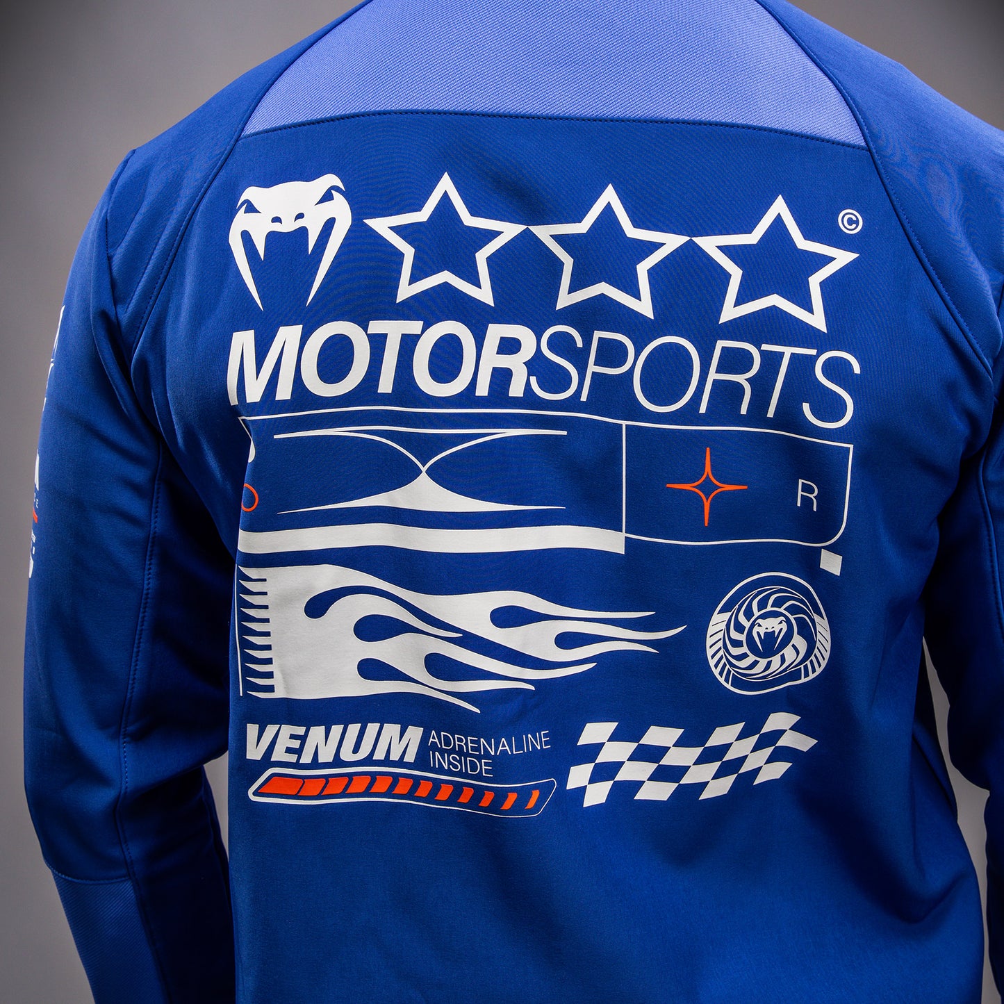 Куртка Venum Motorsport Softshell - Королевский Синий