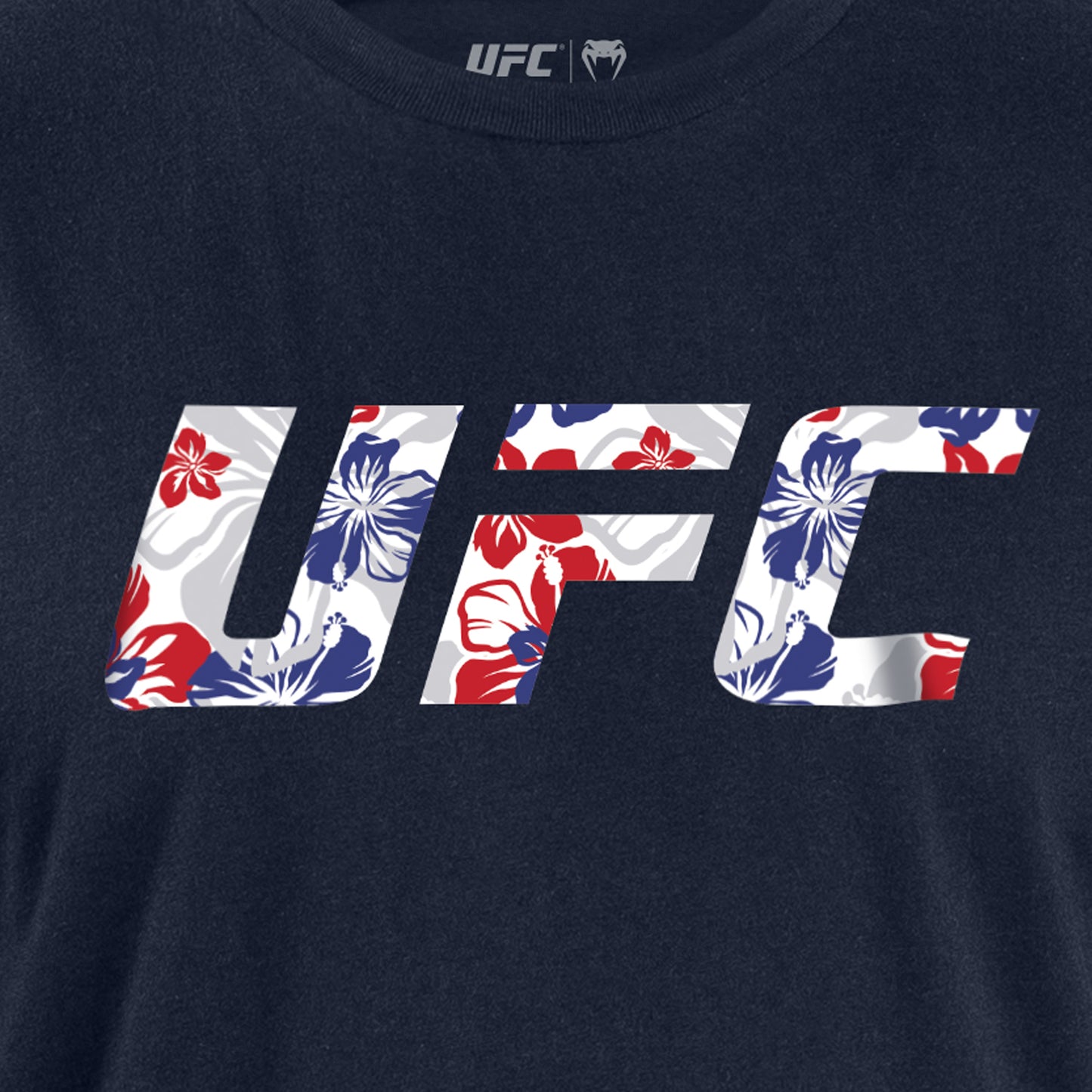 UFC Unrivaled by Venum Max Holloway Унисекс Футболка - Темно-синий