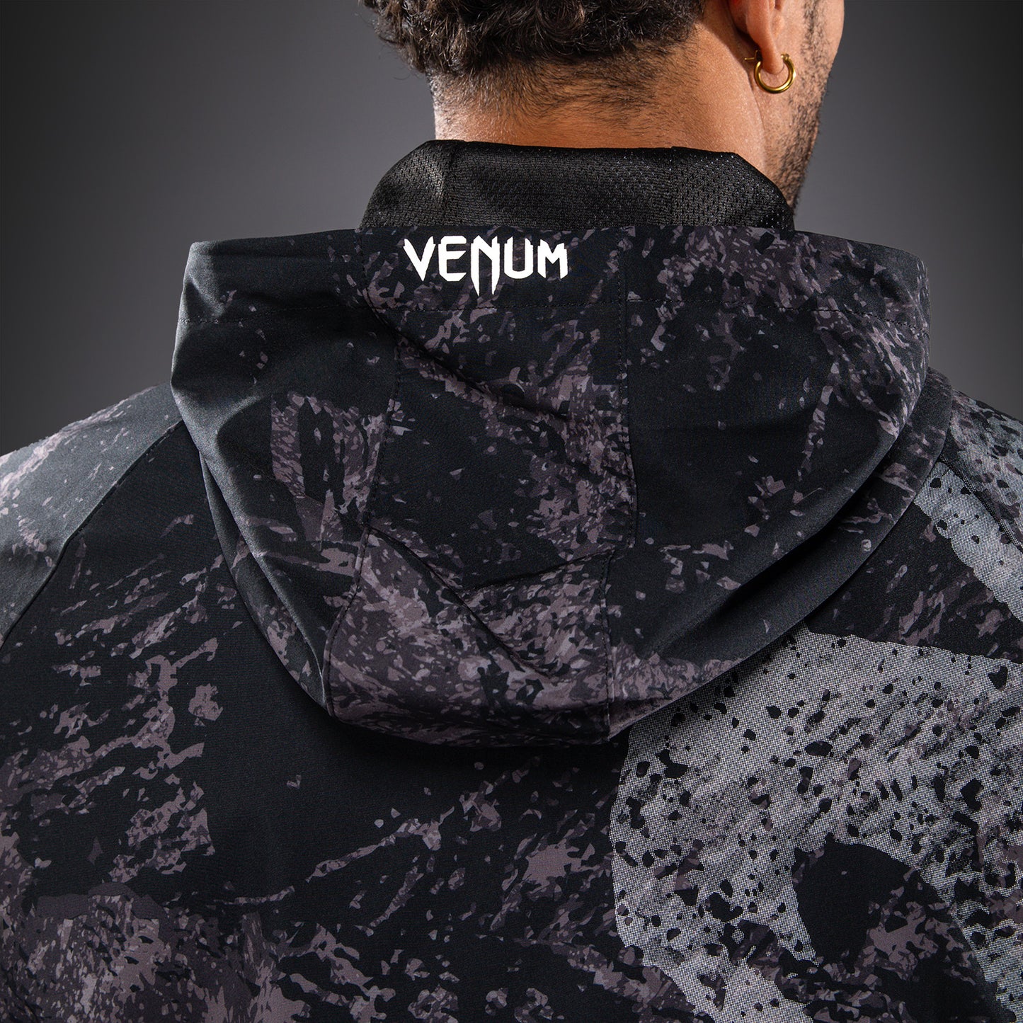 Спортивная куртка Venum Rage & Workout - Чёрный/Серый