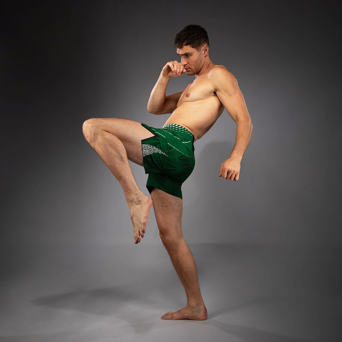 UFC Zenith by Venum Authentic Fight Night Короткие Шорты Fight Мужские - Зелёный