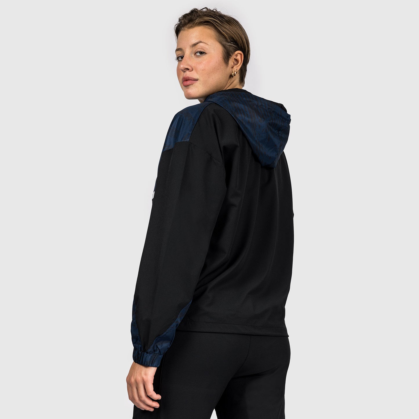 Толстовка UFC Fusion by Venum Fight Week на молнии для женщин - Oceanic Blue