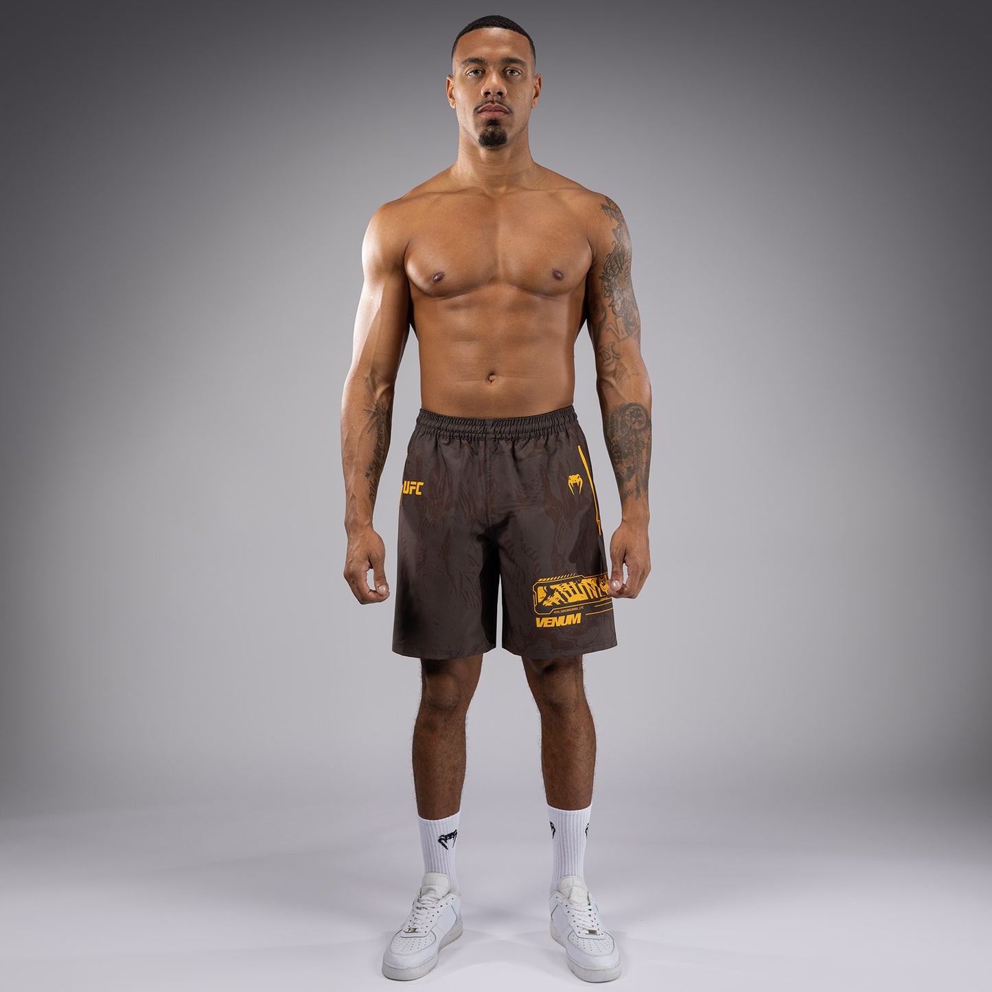 Шорты UFC Fusion by Venum Fight Week для мужчин - Earthen Brown