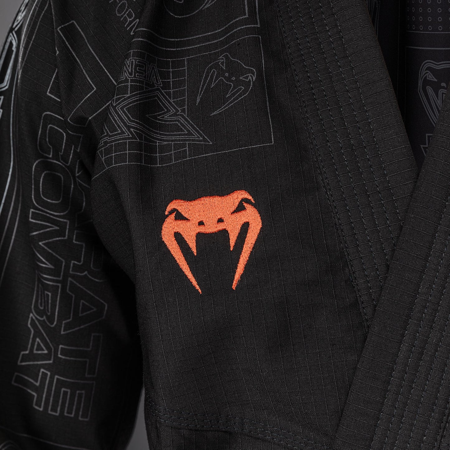 Ги для BJJ Karate Combat by Venum – Чёрный/Серый