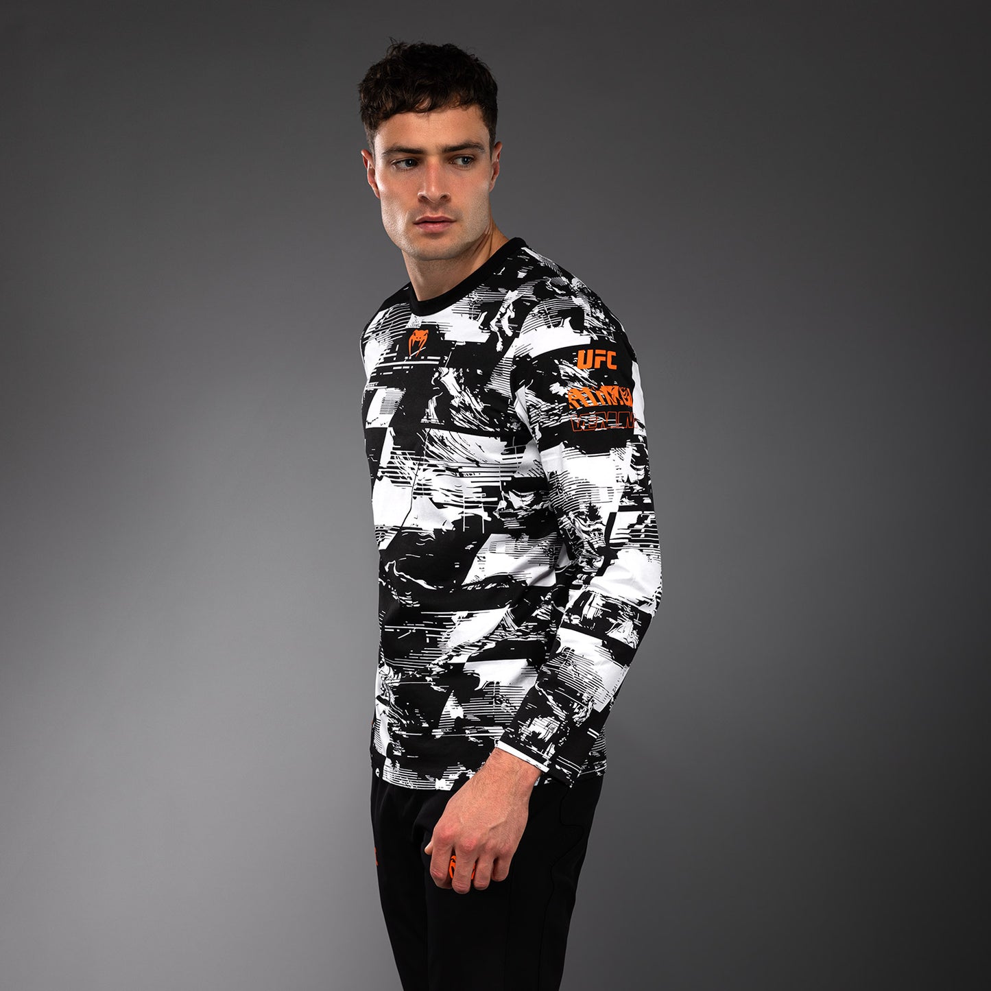 UFC Zenith by Venum Authentic Fight Week Футболка с длинным рукавом Мужская - Белый