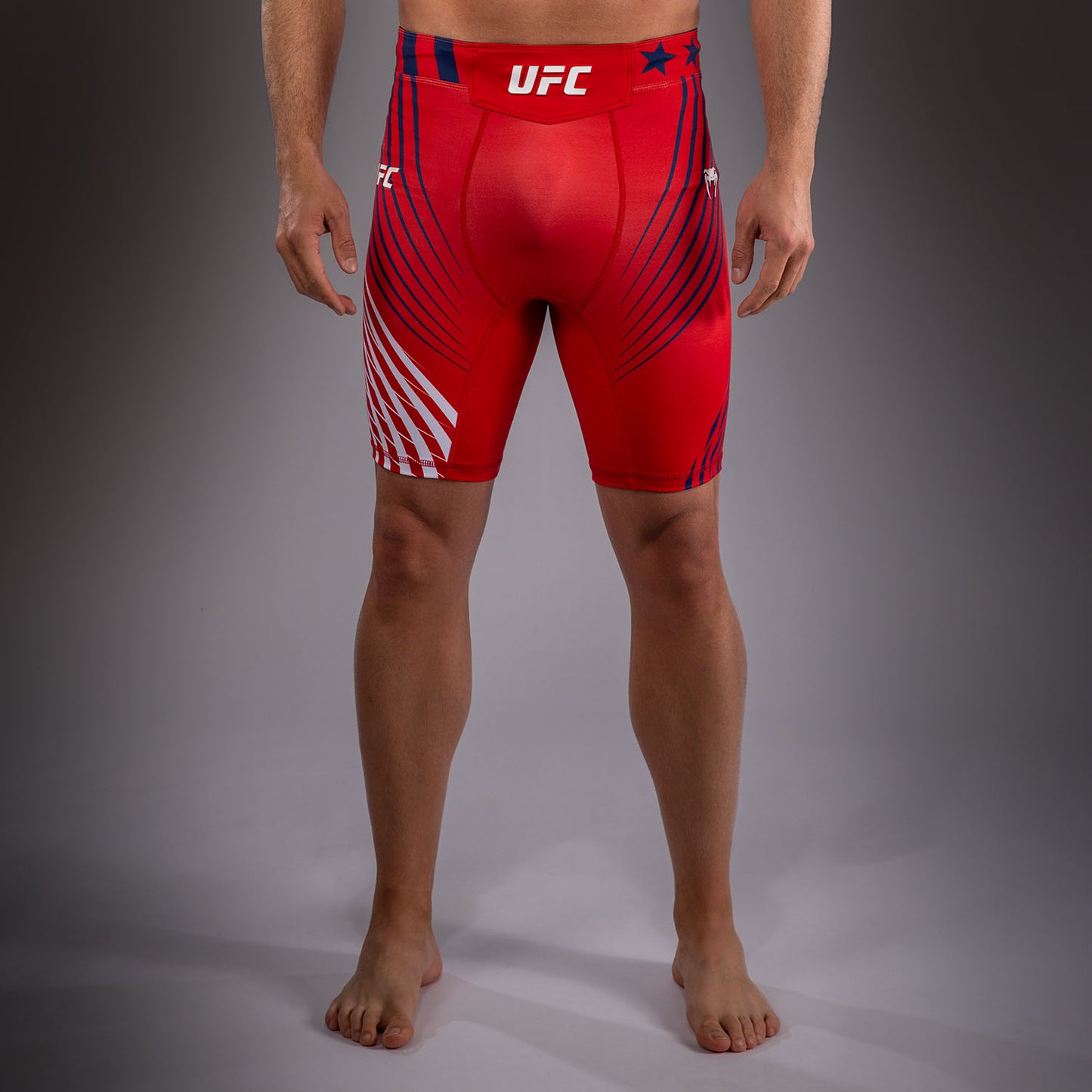 Official UFC Freedom 250 by Venum Authentic Fight Night Шорты Vale Tudo для мужчин - Красный