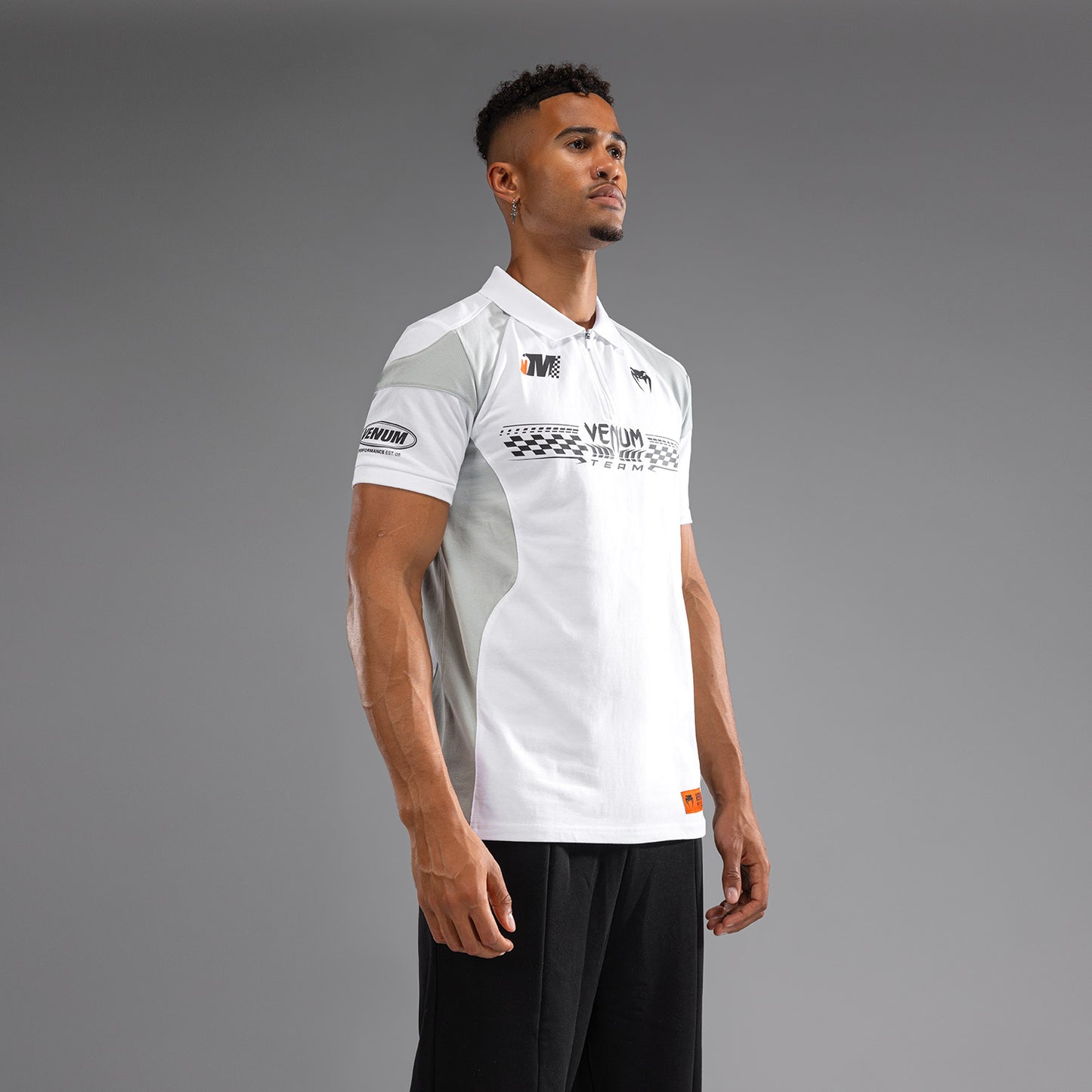 Поло Venum Motorsport Из Хлопка - Снежно-Белый