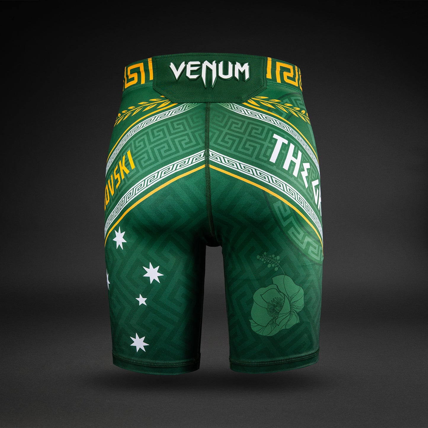 Мужские шорты UFC Unrivaled by VENUM Green Alexander Volkanovski Vale Tudo Short