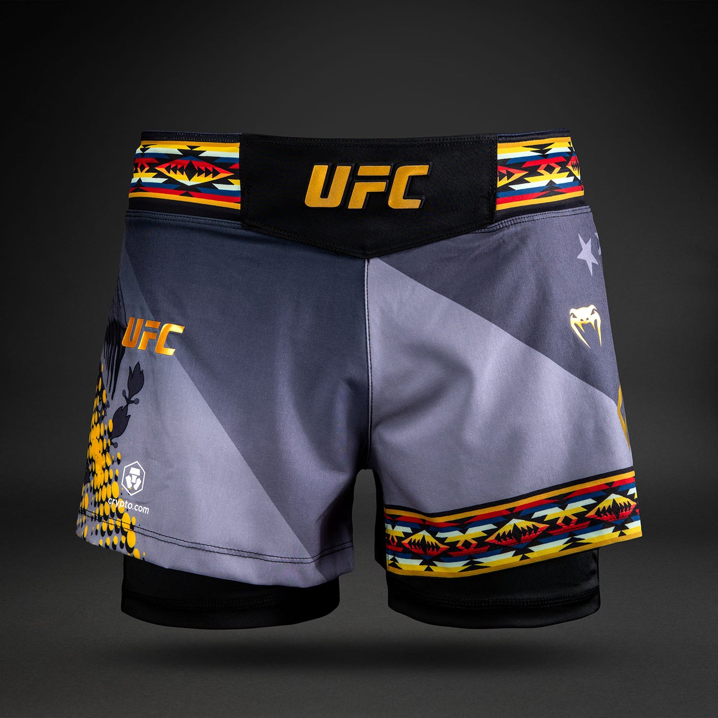 UFC Unrivaled by Venum Julianna Peña Женский короткий Fit Fight Short - Черный