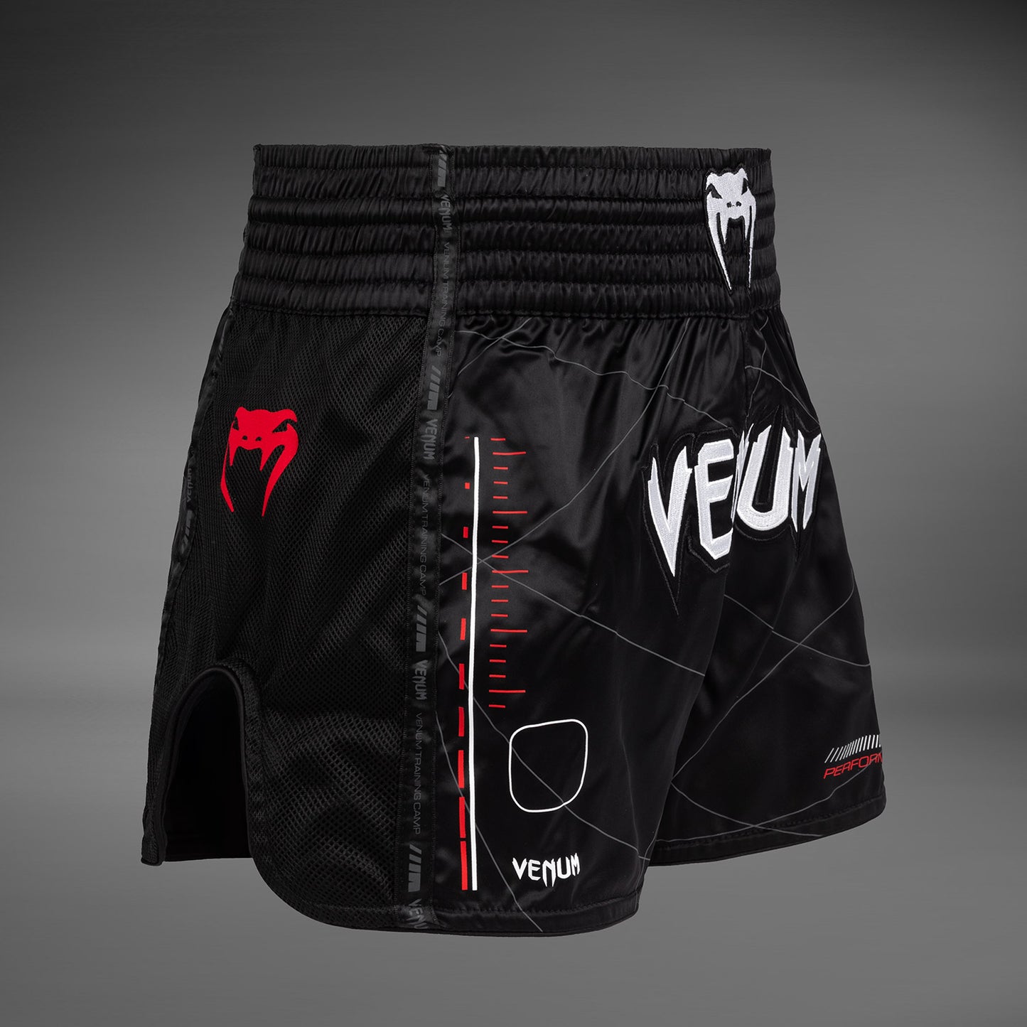 Venum Tactical XT Шорты для муай-тай - черный/огненно-красный