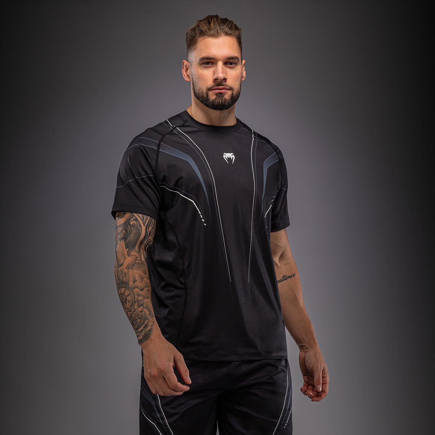Футболка Dry Tech Venum Streamline – Чёрный/Белый