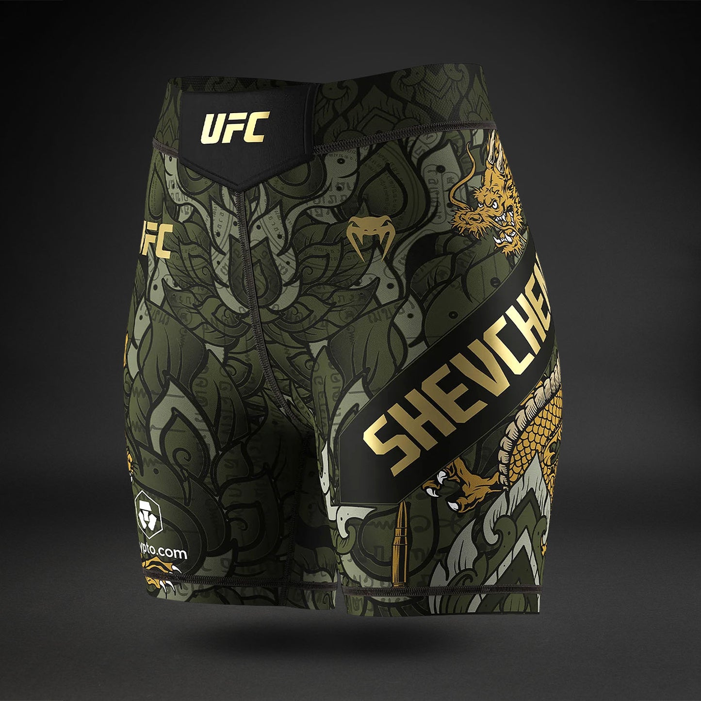 UFC Unrivaled by Venum Valentina Shevchenko Женские шорты Vale Tudo Short - зеленый