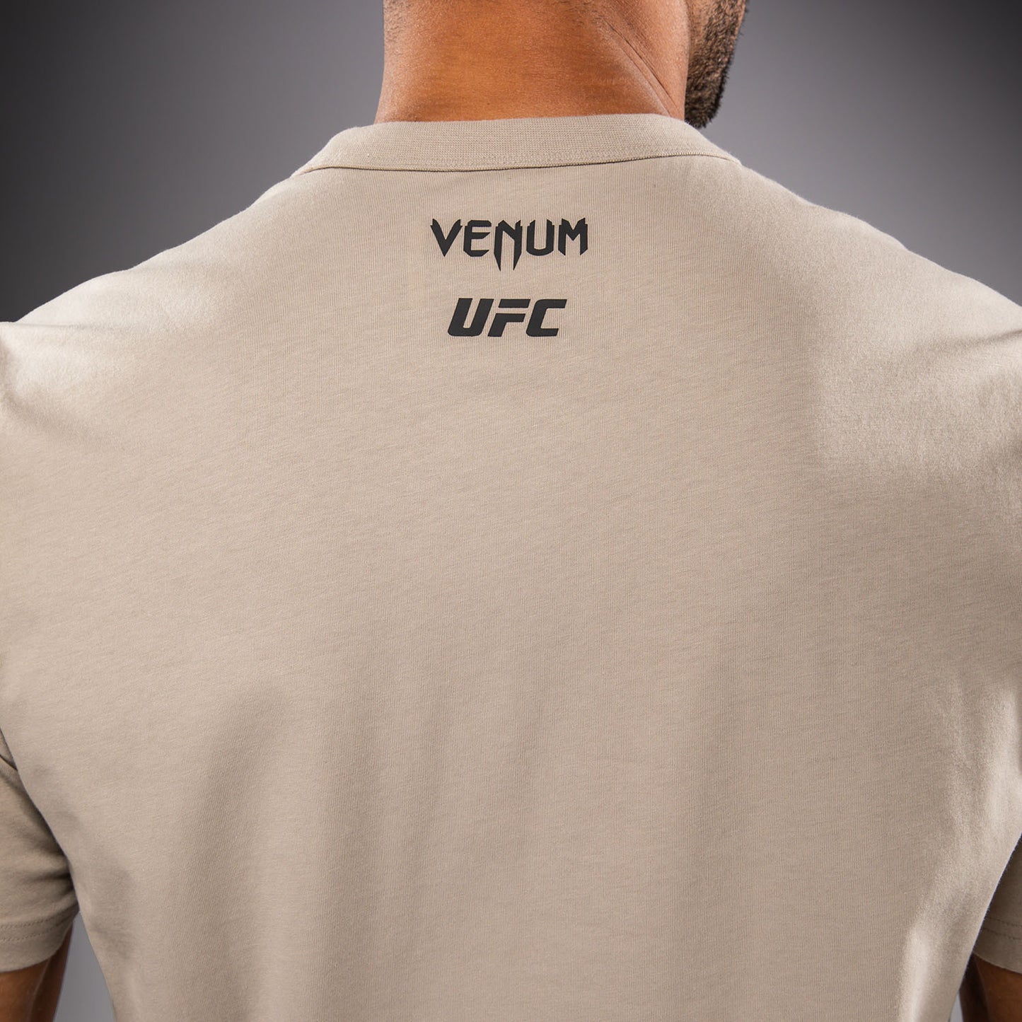 Мужская футболка с коротким рукавом Venum UFC Unity by Venum Authentic Fight Week - Песочный