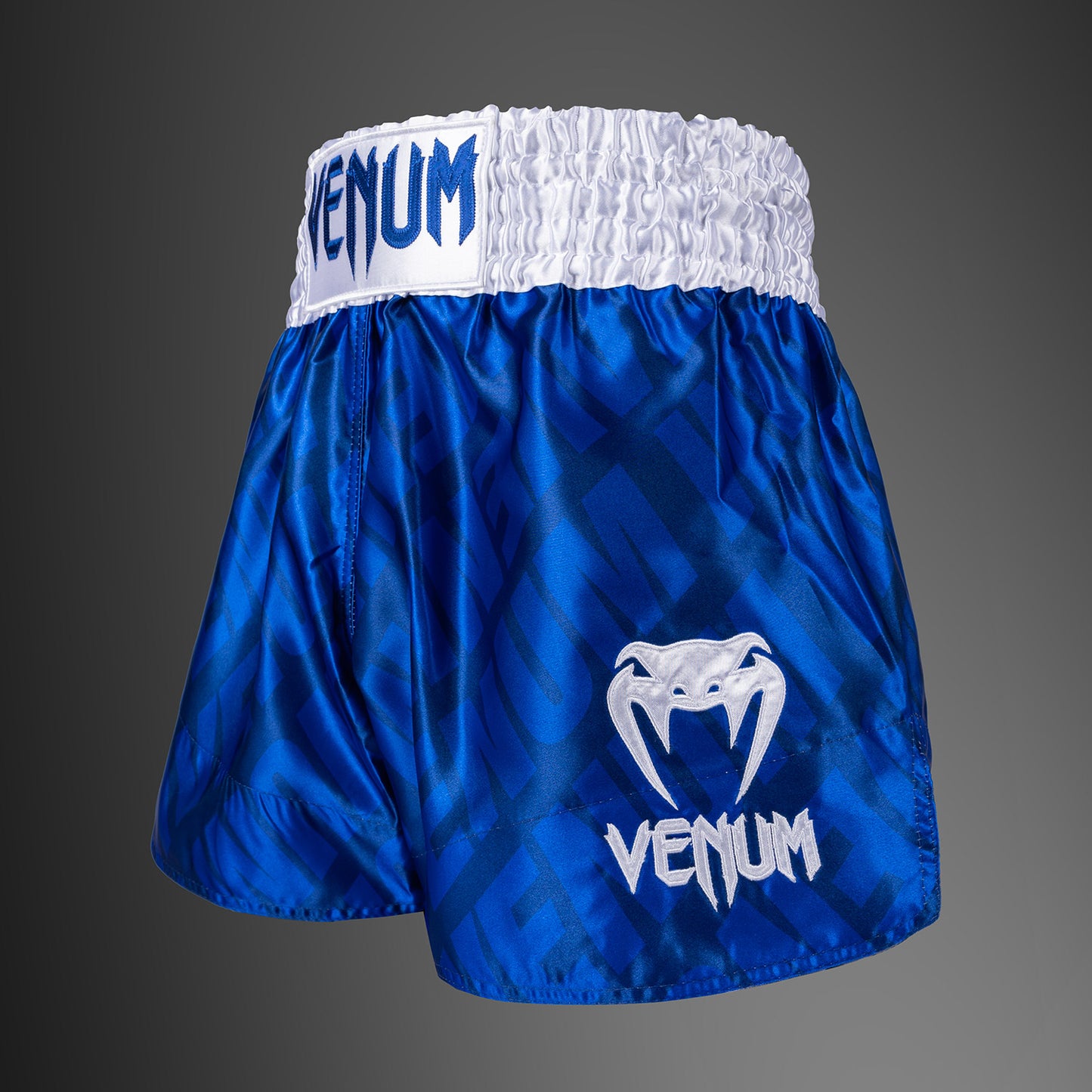 Шорты для муай-тай Venum Contender XT – Королевский синий/Белый