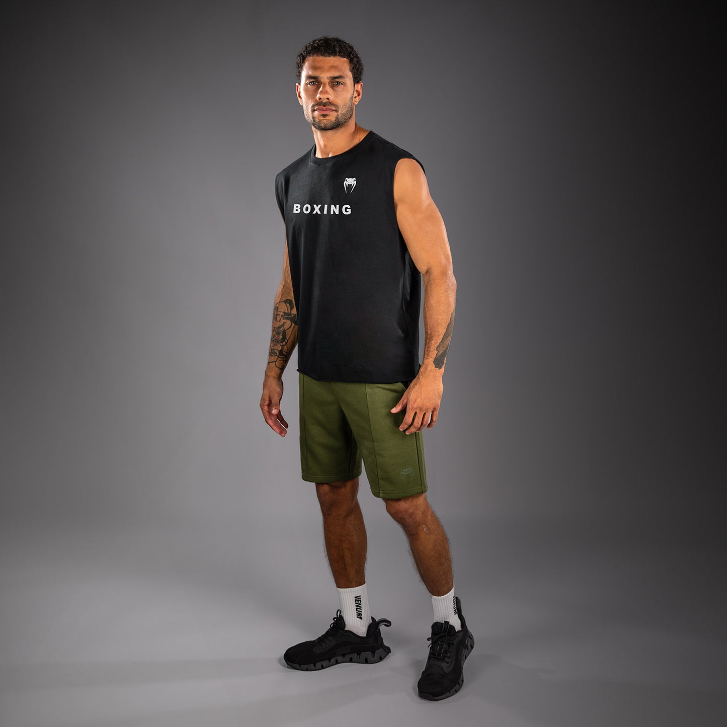 Футболка без рукавов Venum Boxing VT – Чёрный