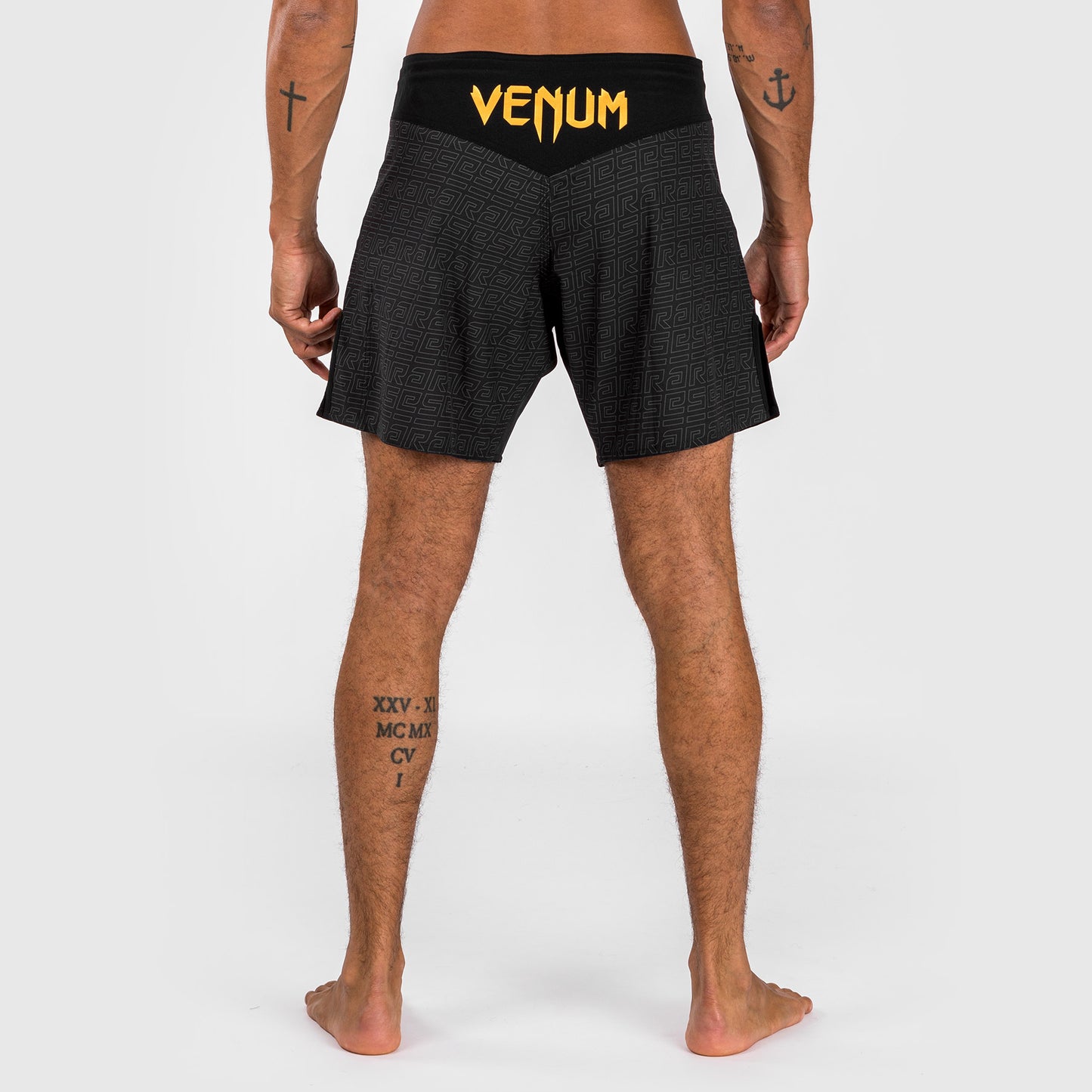 Venum x Ares Мужские Шорты для Боя - Черный/Золотой