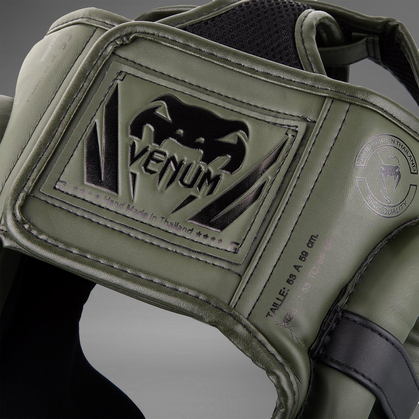 ШЛЕМ VENUM ELITE HEADGEAR - ХАКИ/ЧЕРНЫЙ