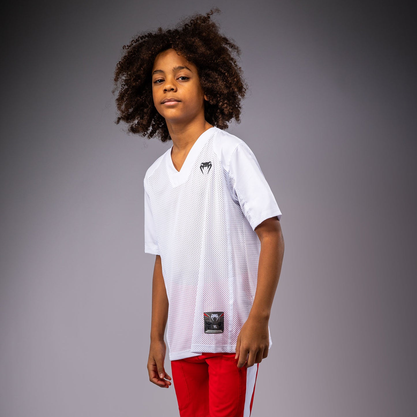Футболка для футбола с коротким рукавом Venum Elite Kids - Белый