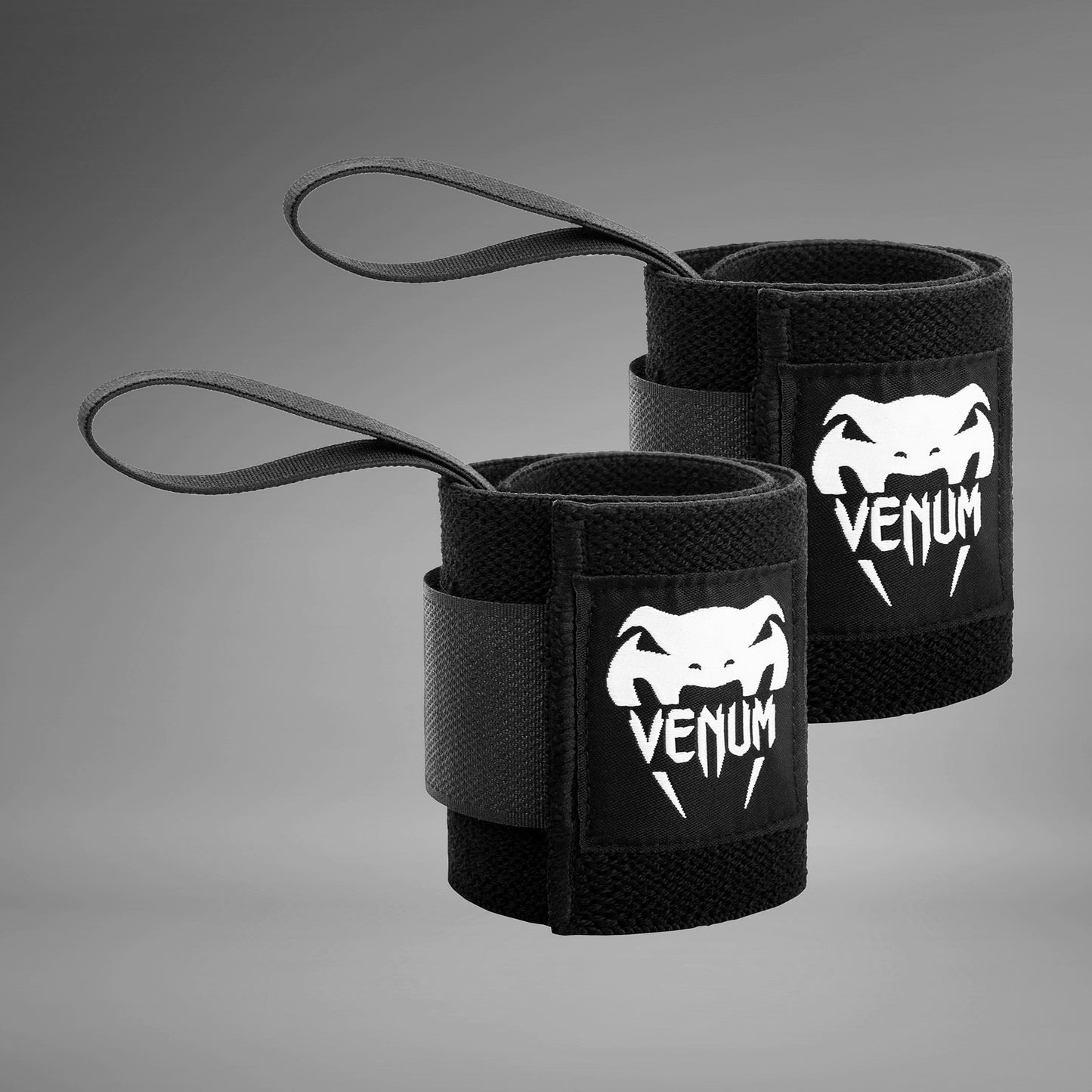 БИНТЫ ДЛЯ РУК VENUM HYPERLIFT WEIGHTLIFTING (ПАРА) - ЧЕРНЫЙ