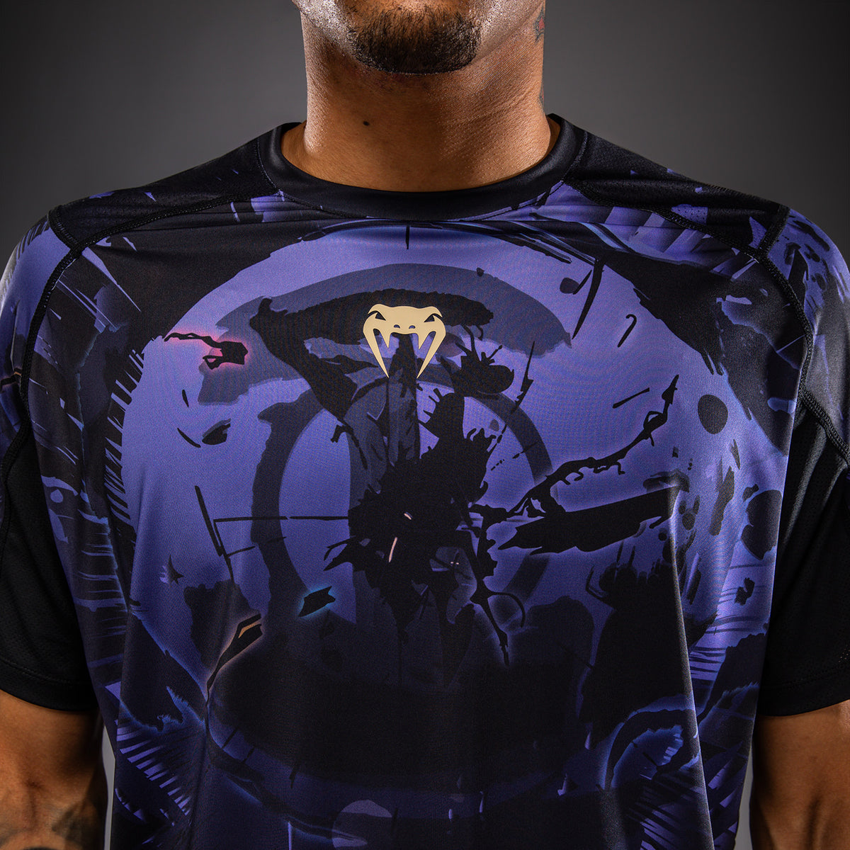 Футболка Dry Tech Gojo Jujutsu Kaisen x Venum – Фиолетовый