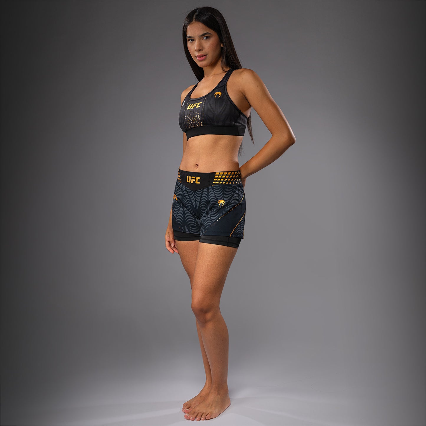 UFC Zenith by Venum Authentic Fight Night Короткие Шорты Fight Женские - Champion