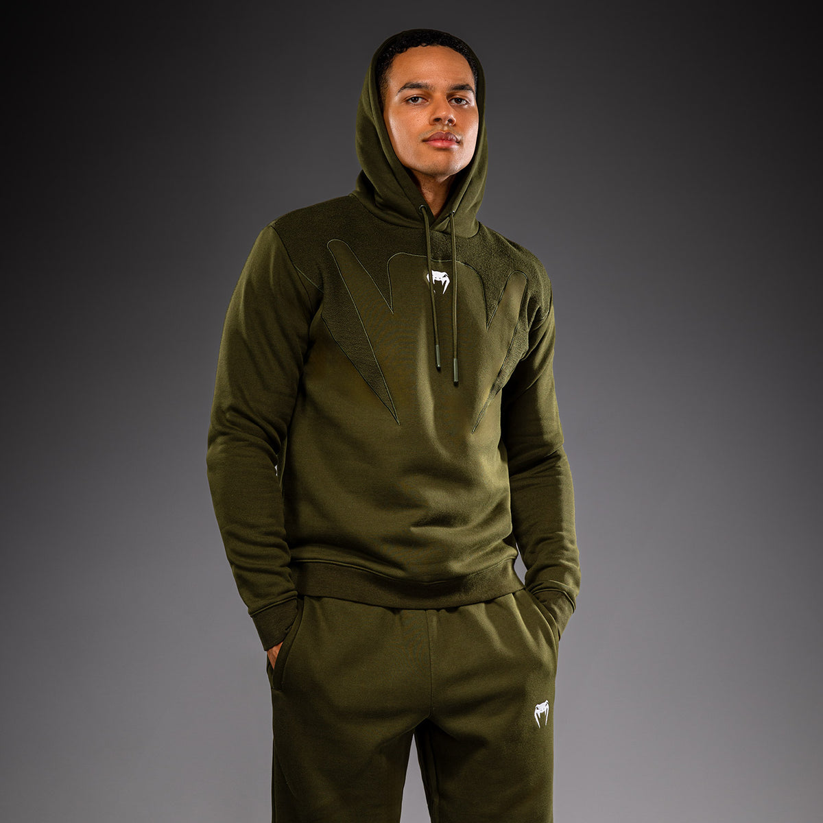 Худи Venum Attack Fleece & Weave - Хаки