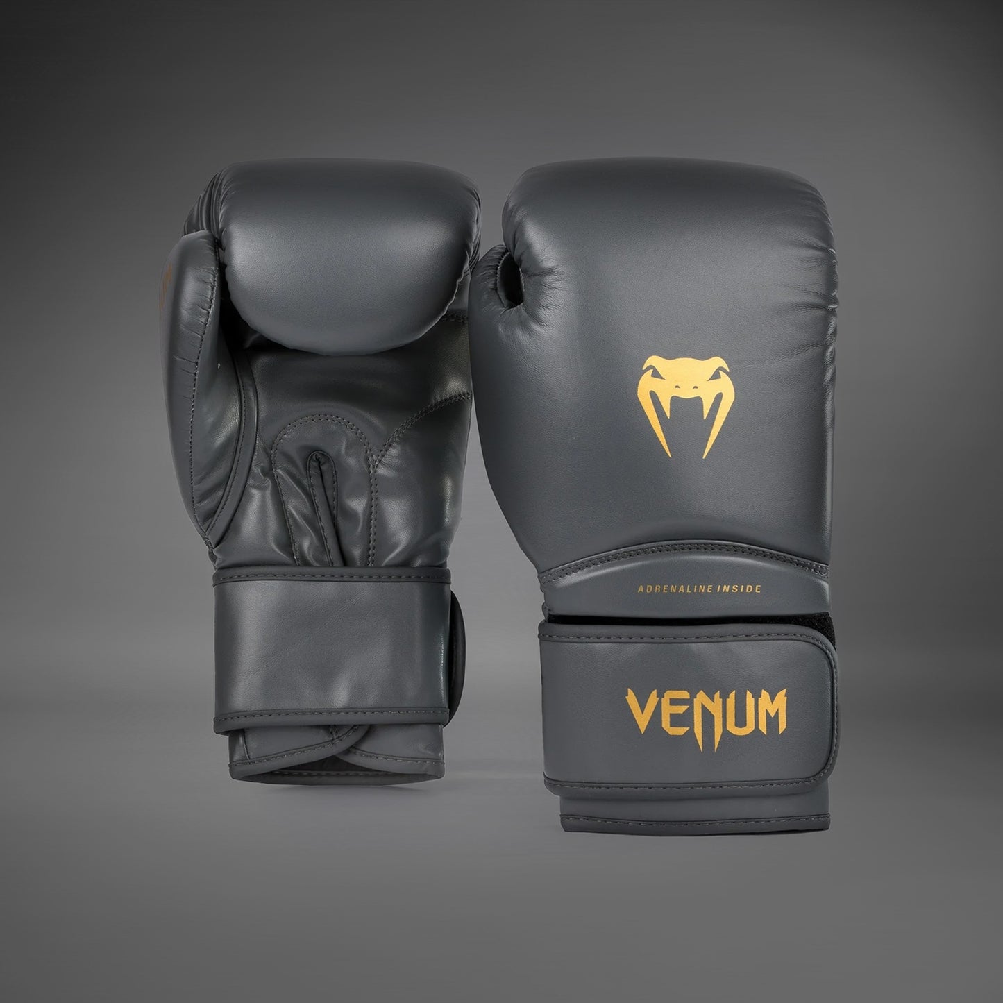 Боксерские перчатки Venum Contender 1.5 - Серый/Золотой