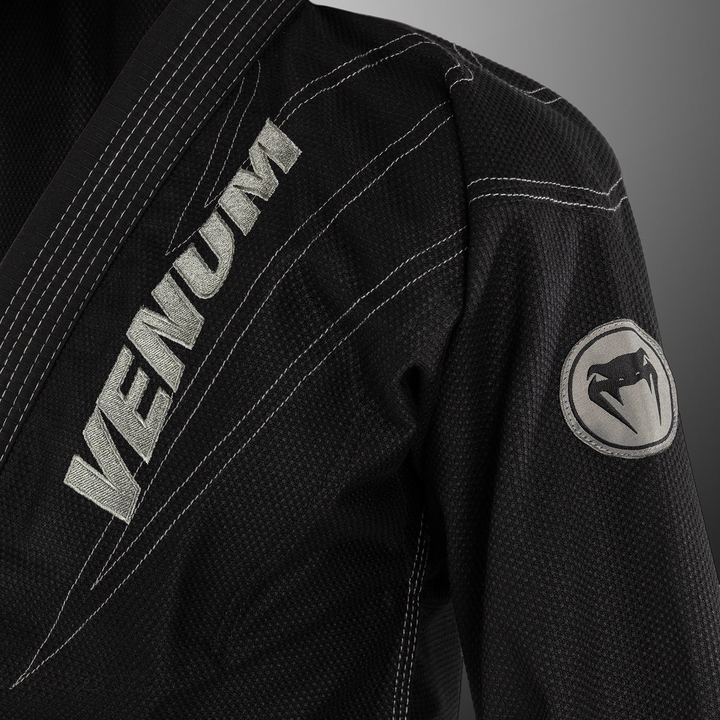 Venum x Polaris BJJ Ги - Черный/Штормовой Серый
