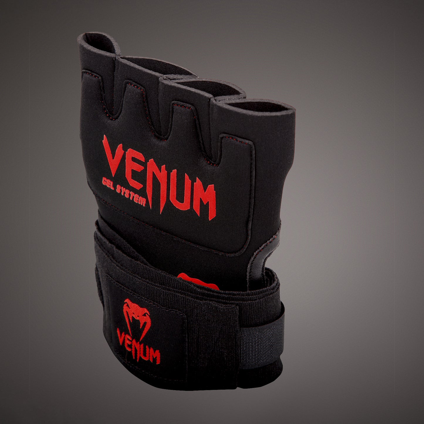 Venum Gel Kontact быстрые обмотки - черный/красный