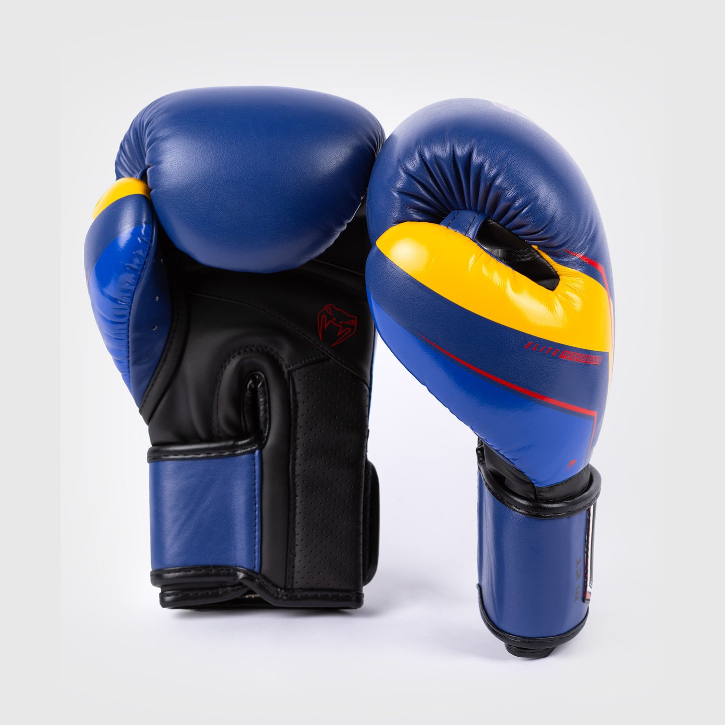 Venum Elite Evo Боксерские перчатки - синий/желтый