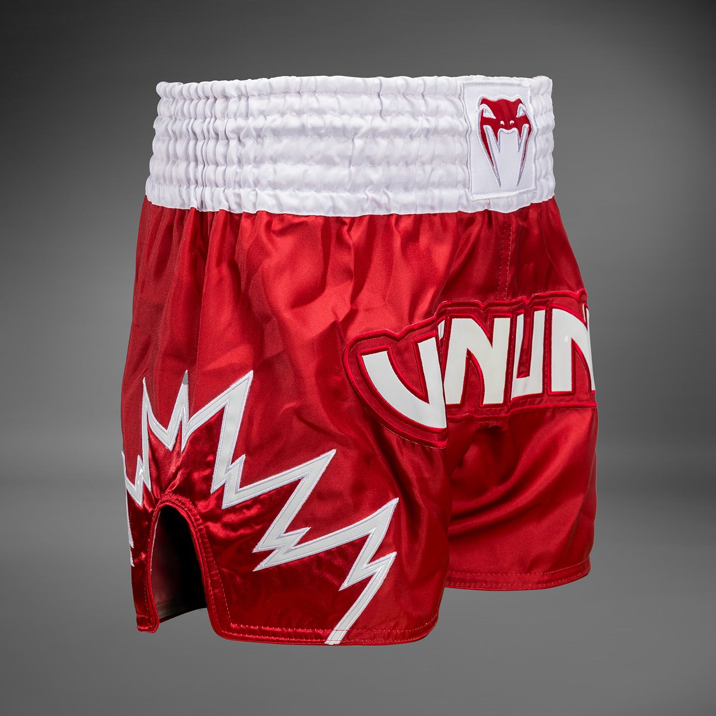 Шорты Venum Inferno Muay Thai - красные/белые