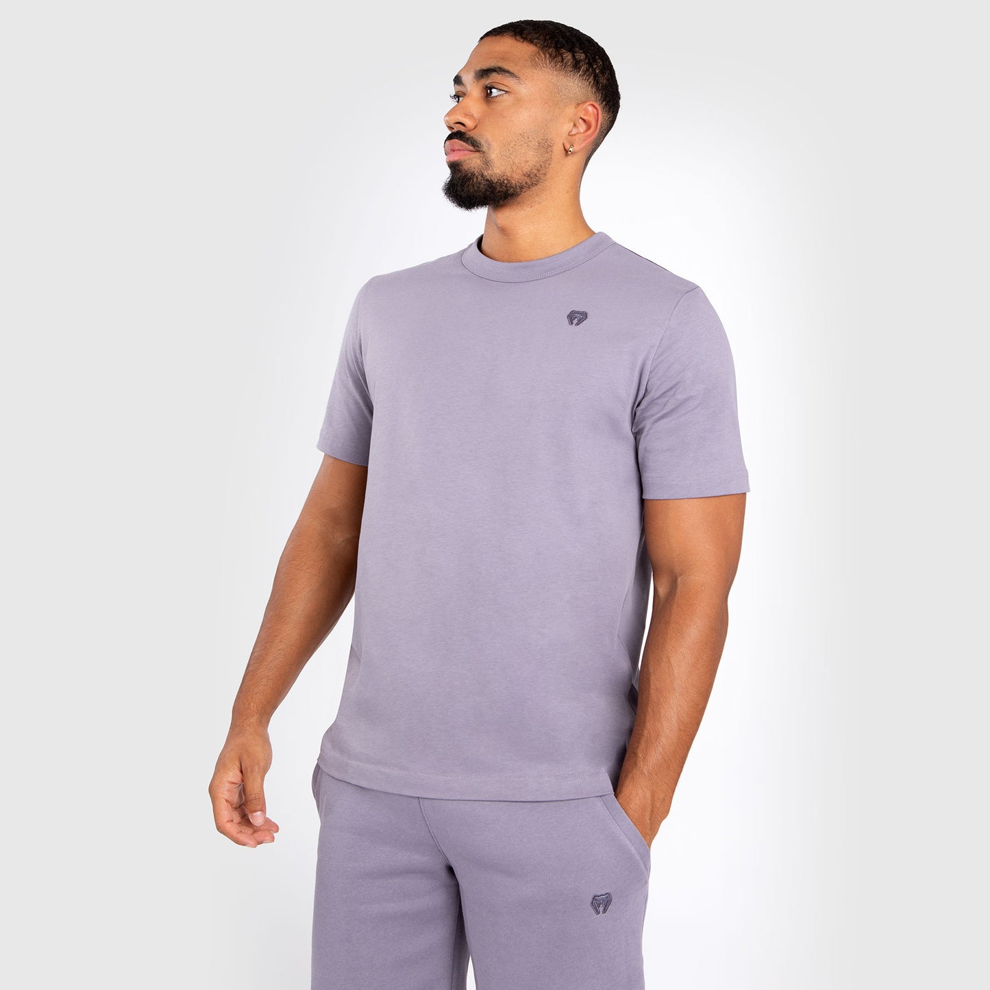 Футболка Venum Silent Power T-Shirt - Лавандово-серый