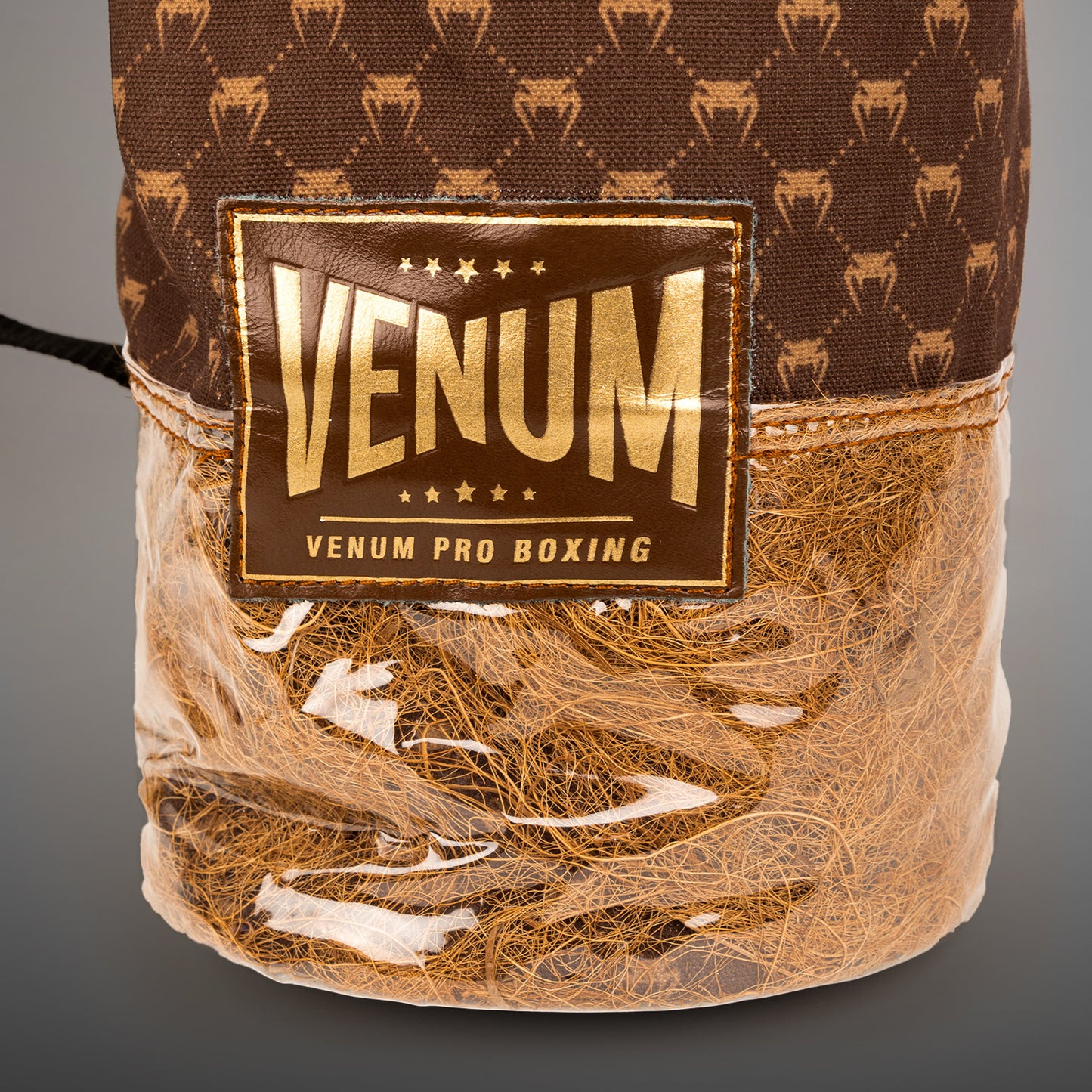 Боксерские перчатки Venum Coco Monogram Pro - коричневый гризли