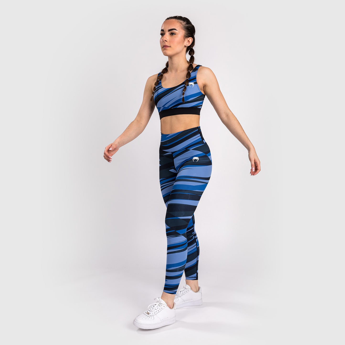Женские леггинсы Venum Abyss 7/8 - Shadow Blue