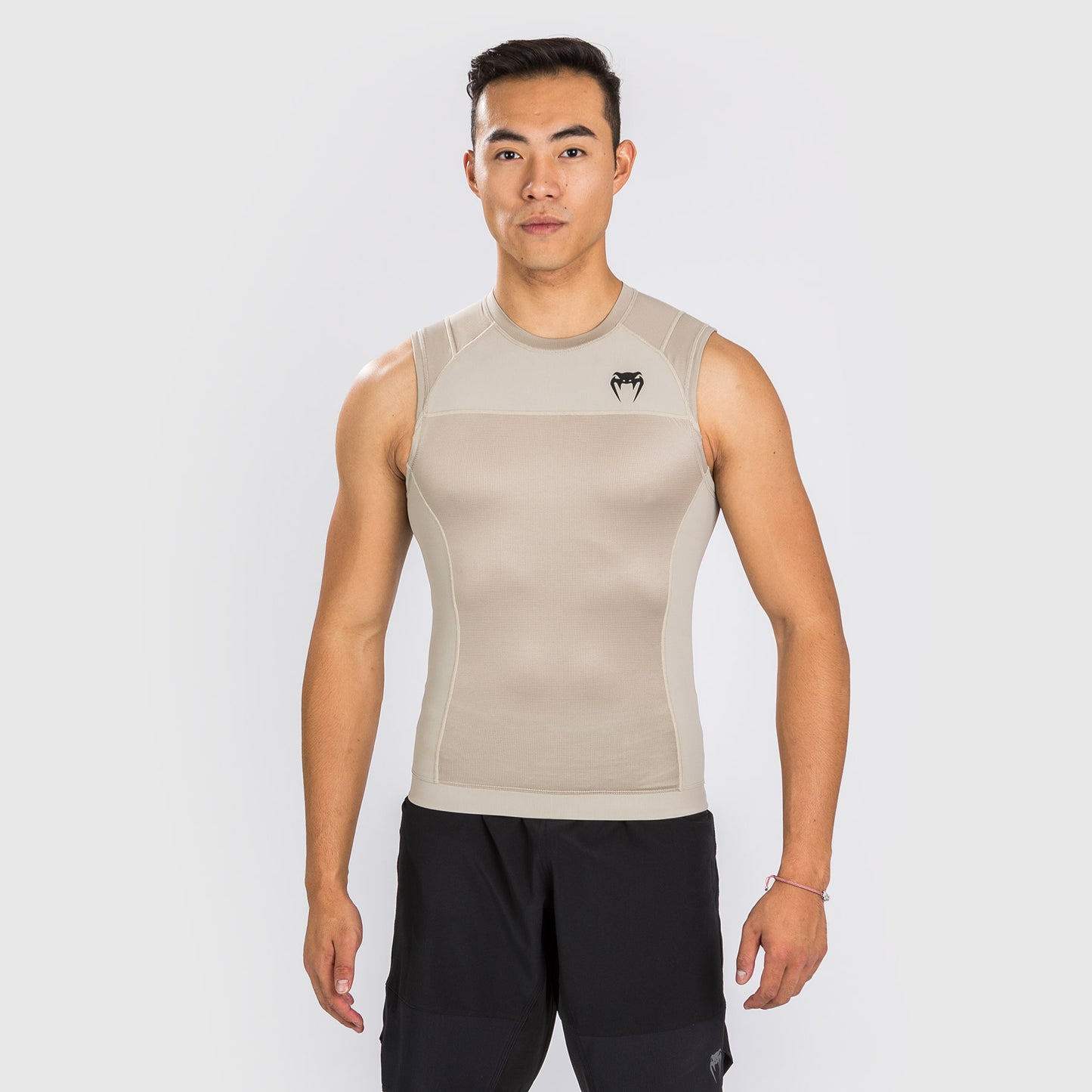 Рашгард Venum G-Fit Air без рукавов - песочный